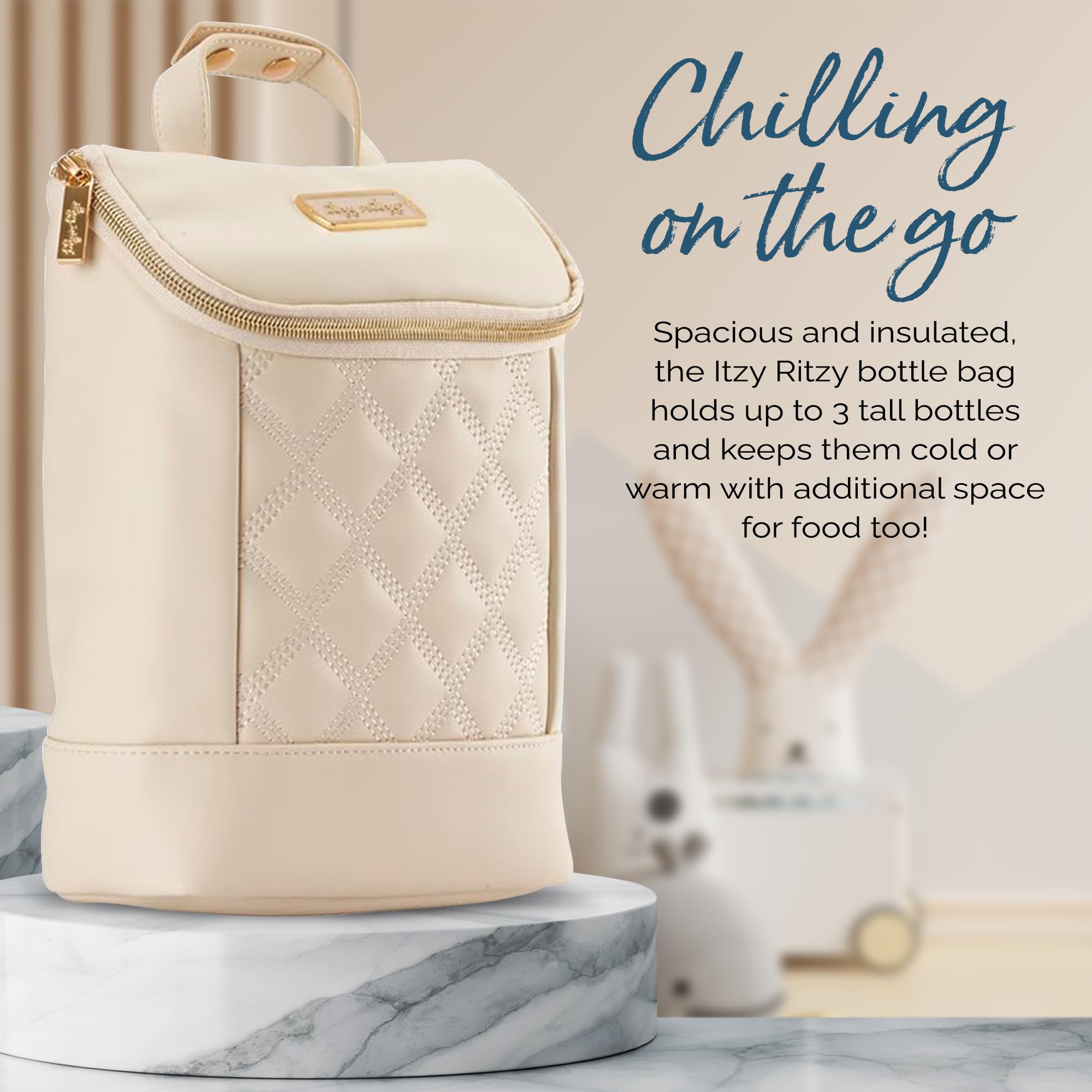 Foto 5 | La Bolsa Aislante Para Botellas Itzy Ritzy Mantiene 3 Botellas Calientes Y Frías - Venta Internacional.