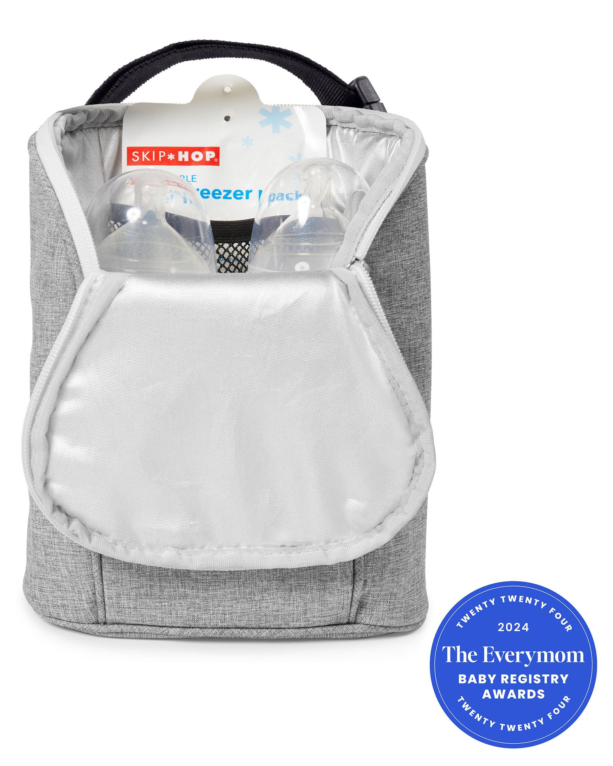 Foto 3 pulgar | Bolsa Para Biberones Skip Hop Grab & Go  Gris Melange - Venta Internacional.