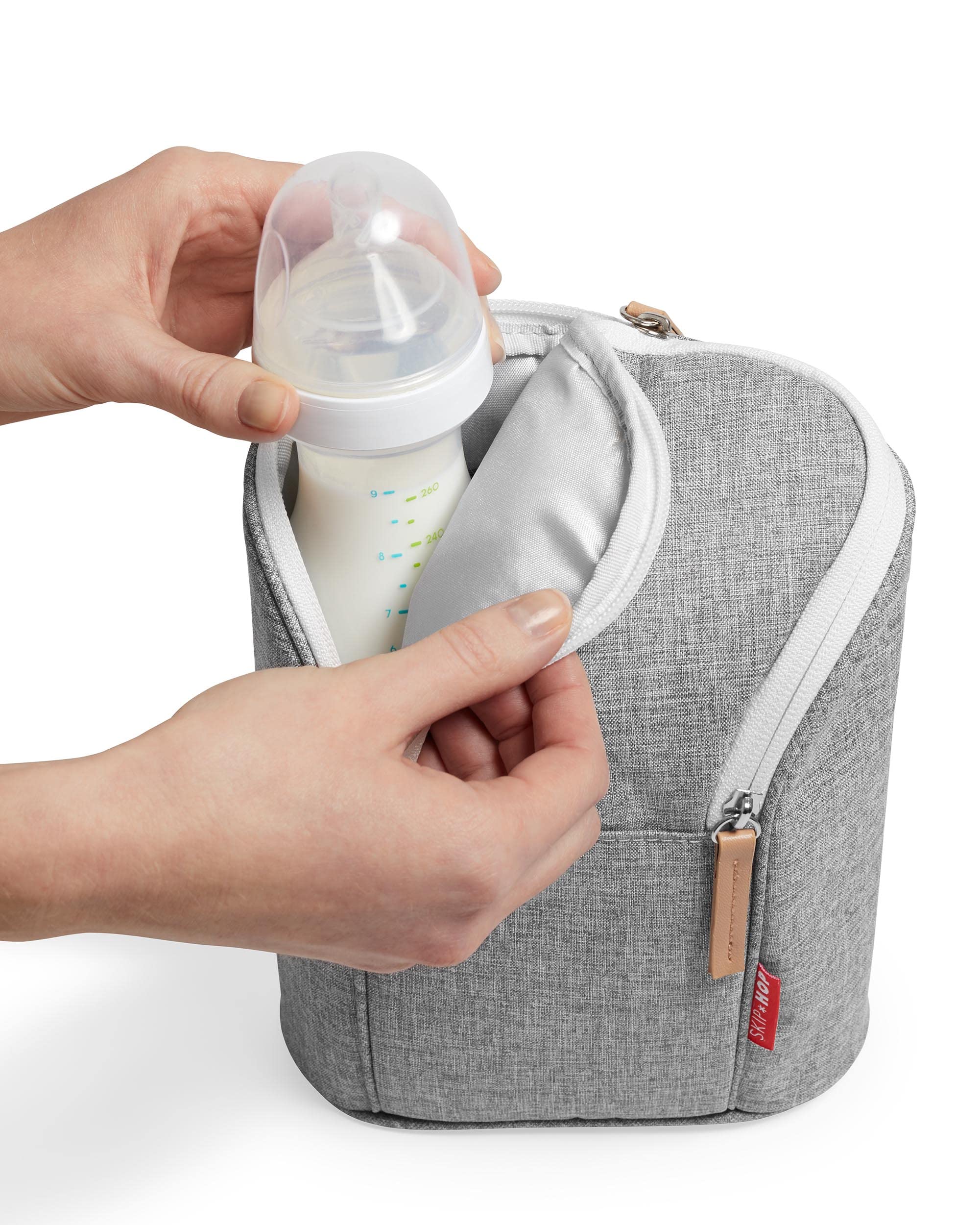 Foto 5 pulgar | Bolsa Para Biberones Skip Hop Grab & Go  Gris Melange - Venta Internacional.