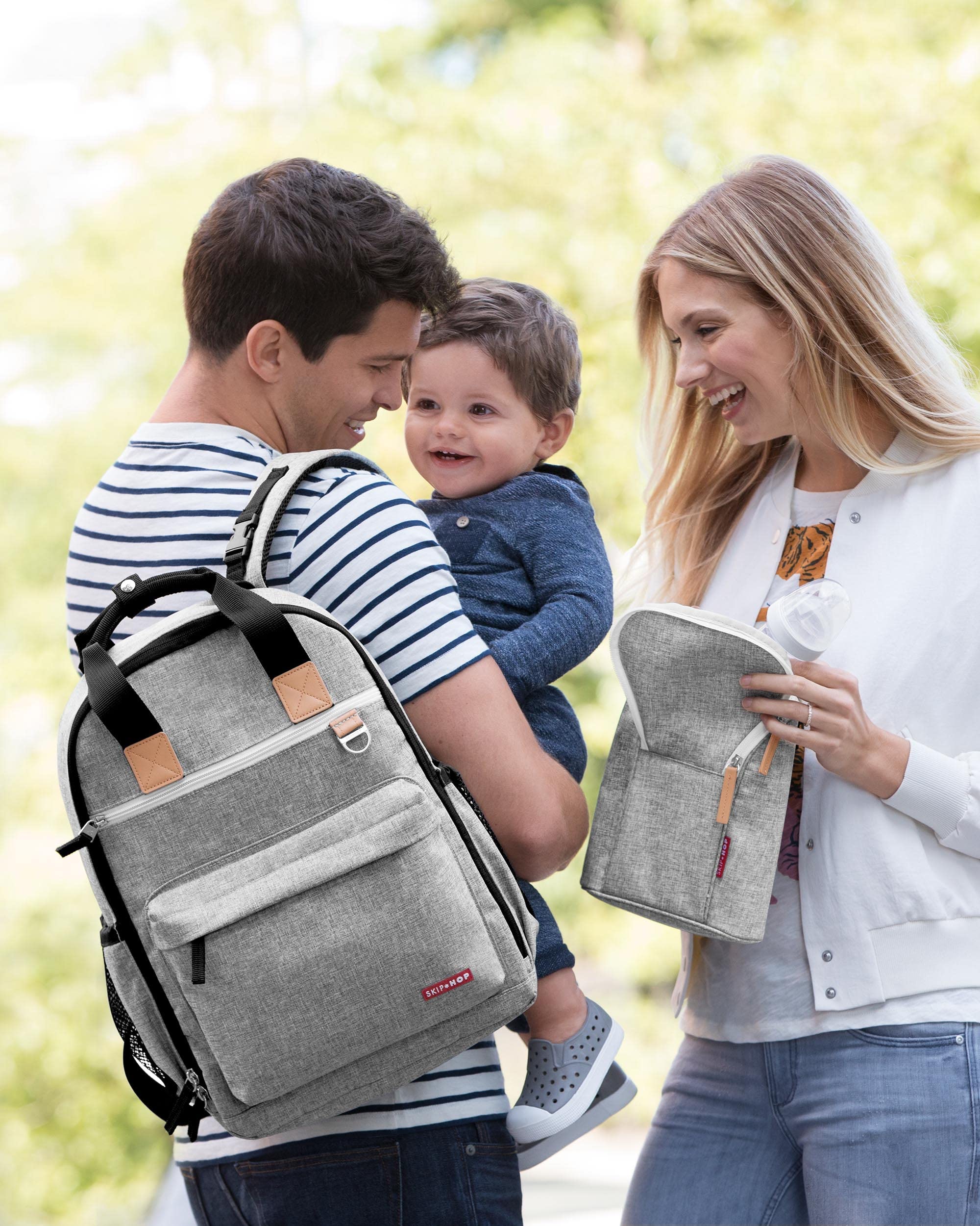 Foto 6 pulgar | Bolsa Para Biberones Skip Hop Grab & Go  Gris Melange - Venta Internacional.