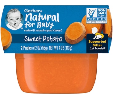 Foto 2 | Baby Food Gerber Natural 1st Foods En Tarrinas De Batata - Venta Internacional.