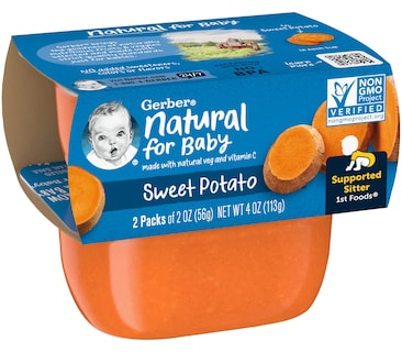 Foto 6 | Baby Food Gerber Natural 1st Foods En Tarrinas De Batata - Venta Internacional.