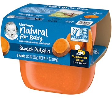 Foto 7 | Baby Food Gerber Natural 1st Foods En Tarrinas De Batata - Venta Internacional.