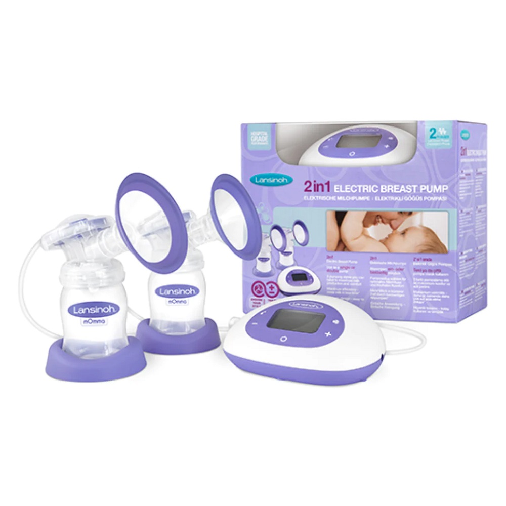 Foto 2 pulgar | Extractor de Leche Doble Lansinoh 7753050 color Blanco