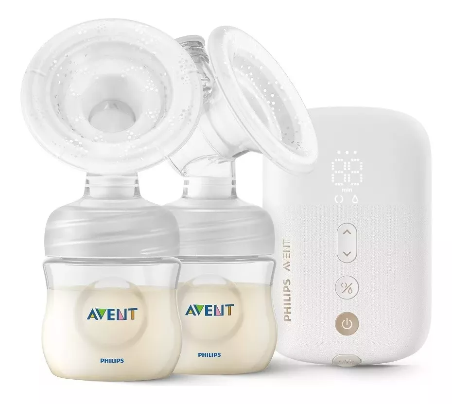 Foto 3 pulgar | Extractor De Leche Eléctrico Doble Avent Con Biberones 12 Pz