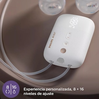 Foto 4 | Extractor De Leche Eléctrico Doble Avent Con Biberones 12 Pz