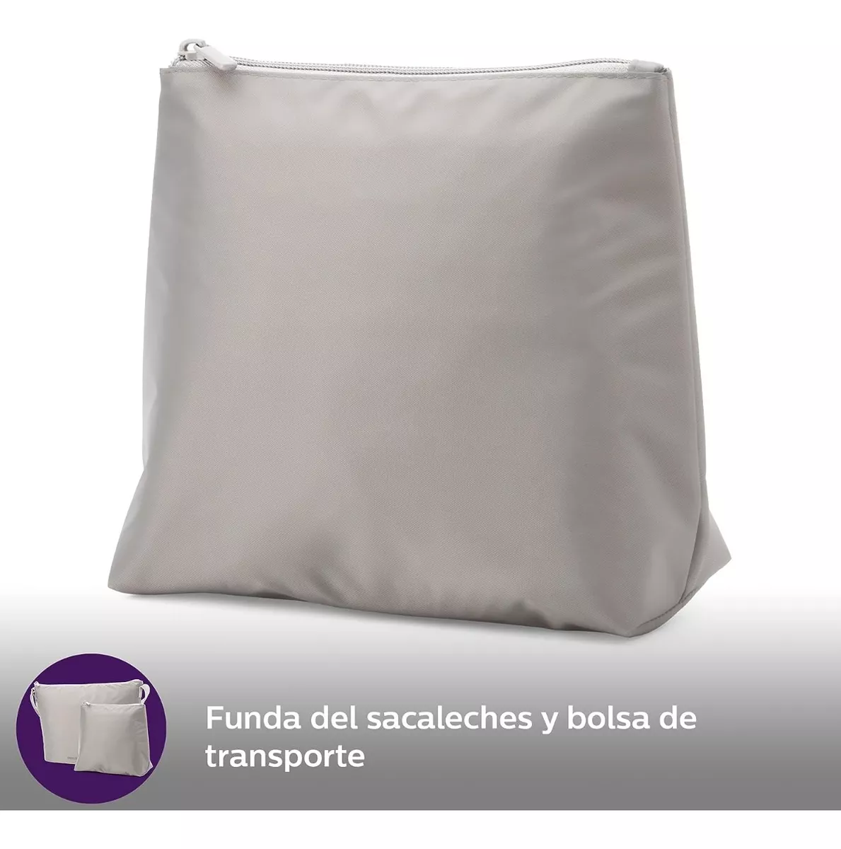 Foto 7 pulgar | Extractor De Leche Eléctrico Doble Avent Con Biberones 12 Pz