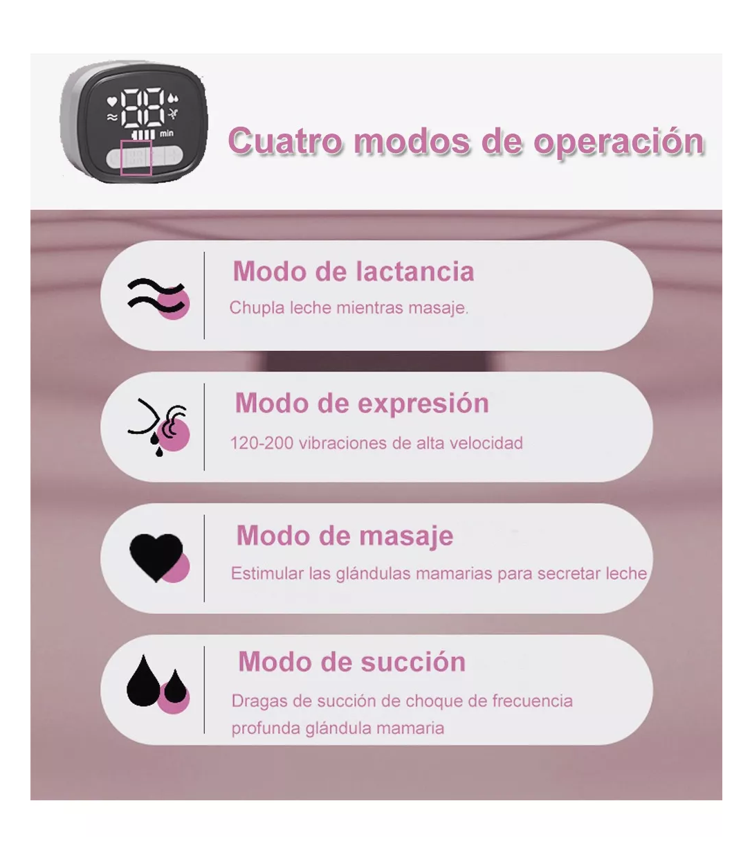 Foto 5 pulgar | Extractor de Leche Belug Portátil