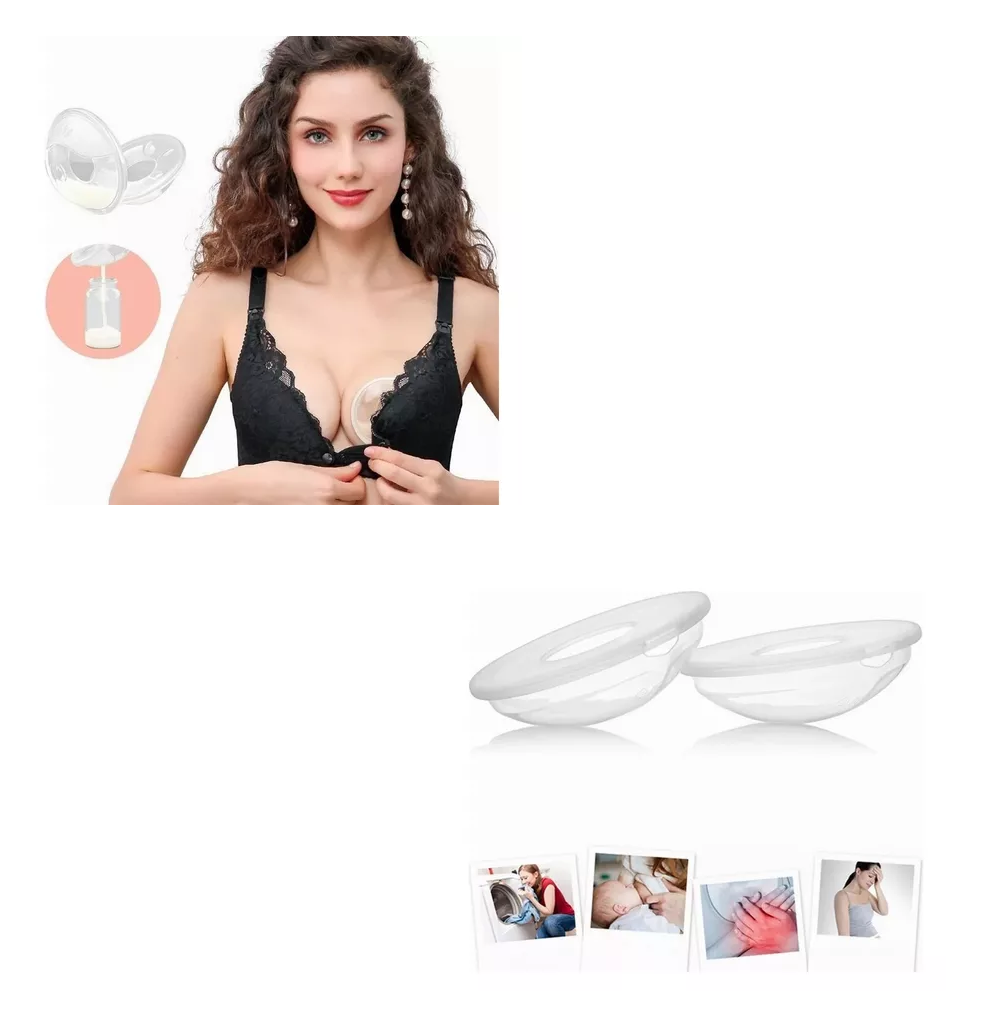 Foto 4 | Conchas Recolectoras Lactancia Protectores De Lactancia 4 Pzs Transparentes