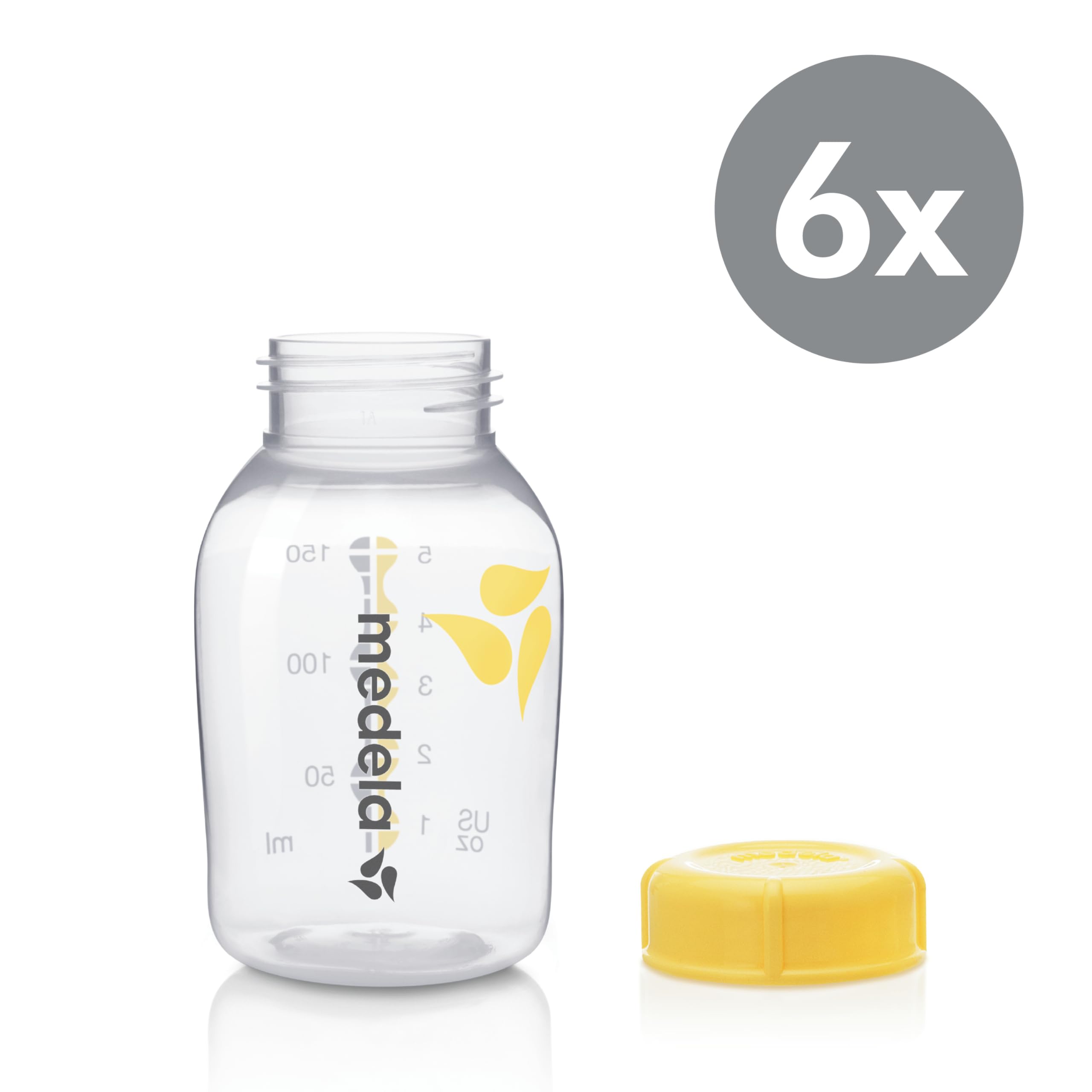 Foto 3 | Biberones Para Recolección Y Almacenamiento De Leche Materna Medela, 150 Ml, Paquete De 6 - Venta Internacional.