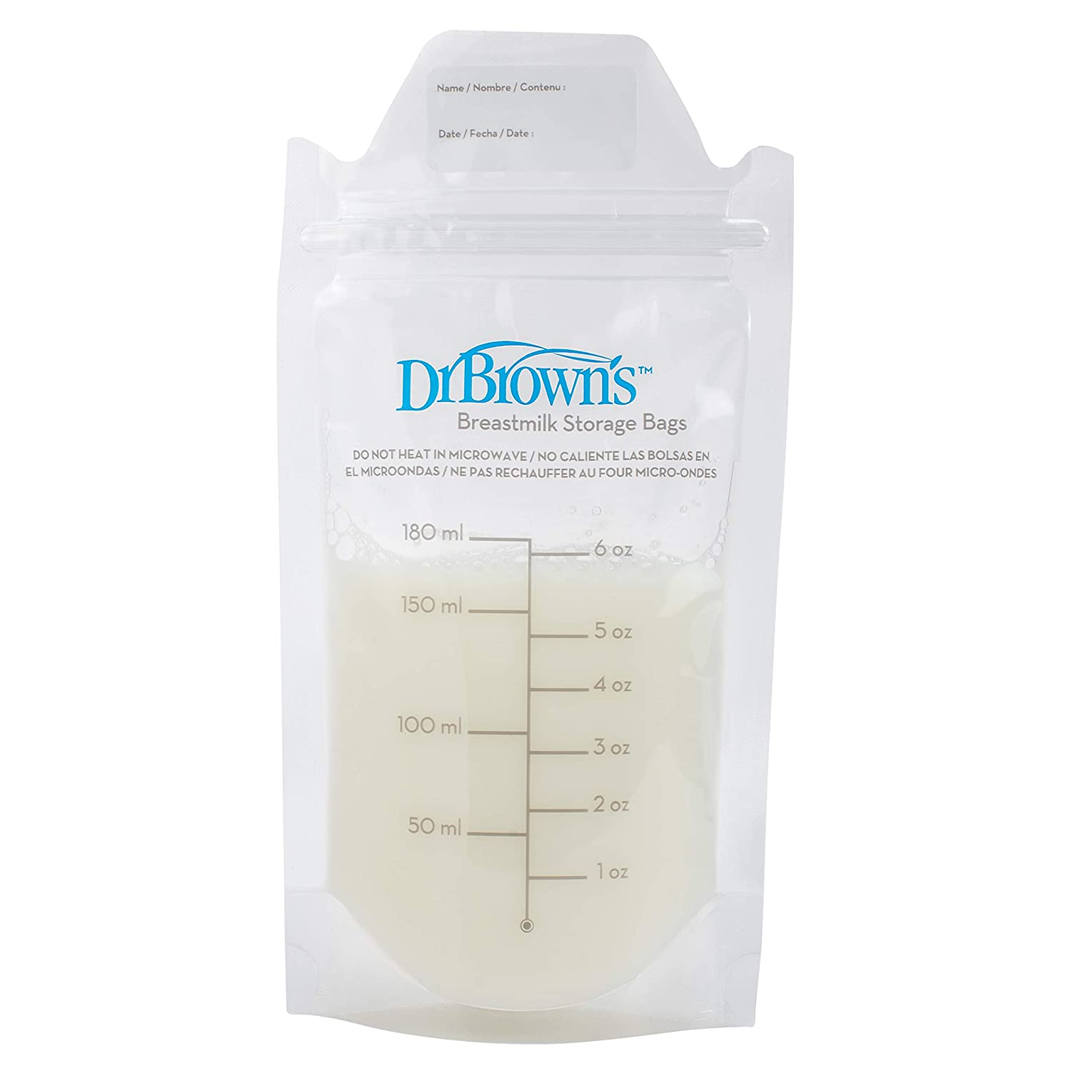 Bolsas De Almacenamiento De Leche Materna De 100 Piezas Del Dr. Brown - Venta Internacional.