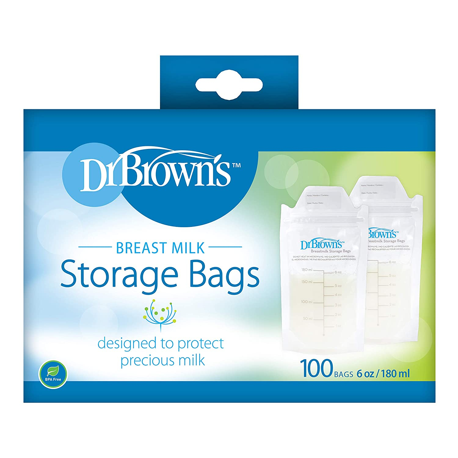 Foto 4 pulgar | Bolsas De Almacenamiento De Leche Materna De 100 Piezas Del Dr. Brown - Venta Internacional.
