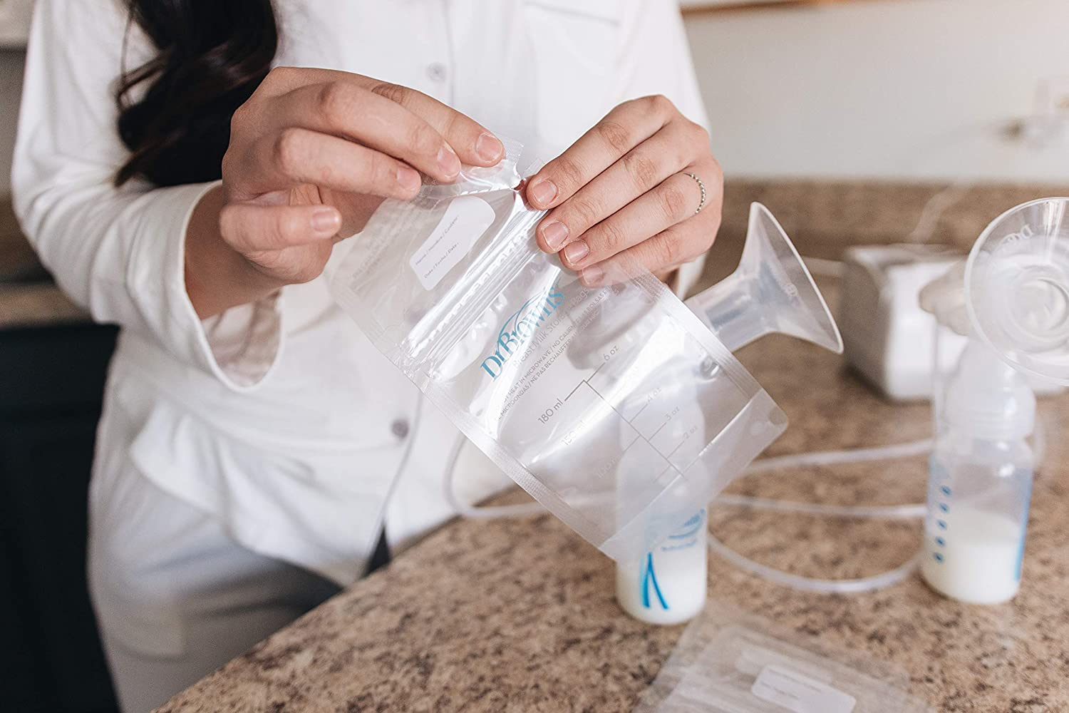 Foto 7 | Bolsas De Almacenamiento De Leche Materna De 100 Piezas Del Dr. Brown - Venta Internacional.