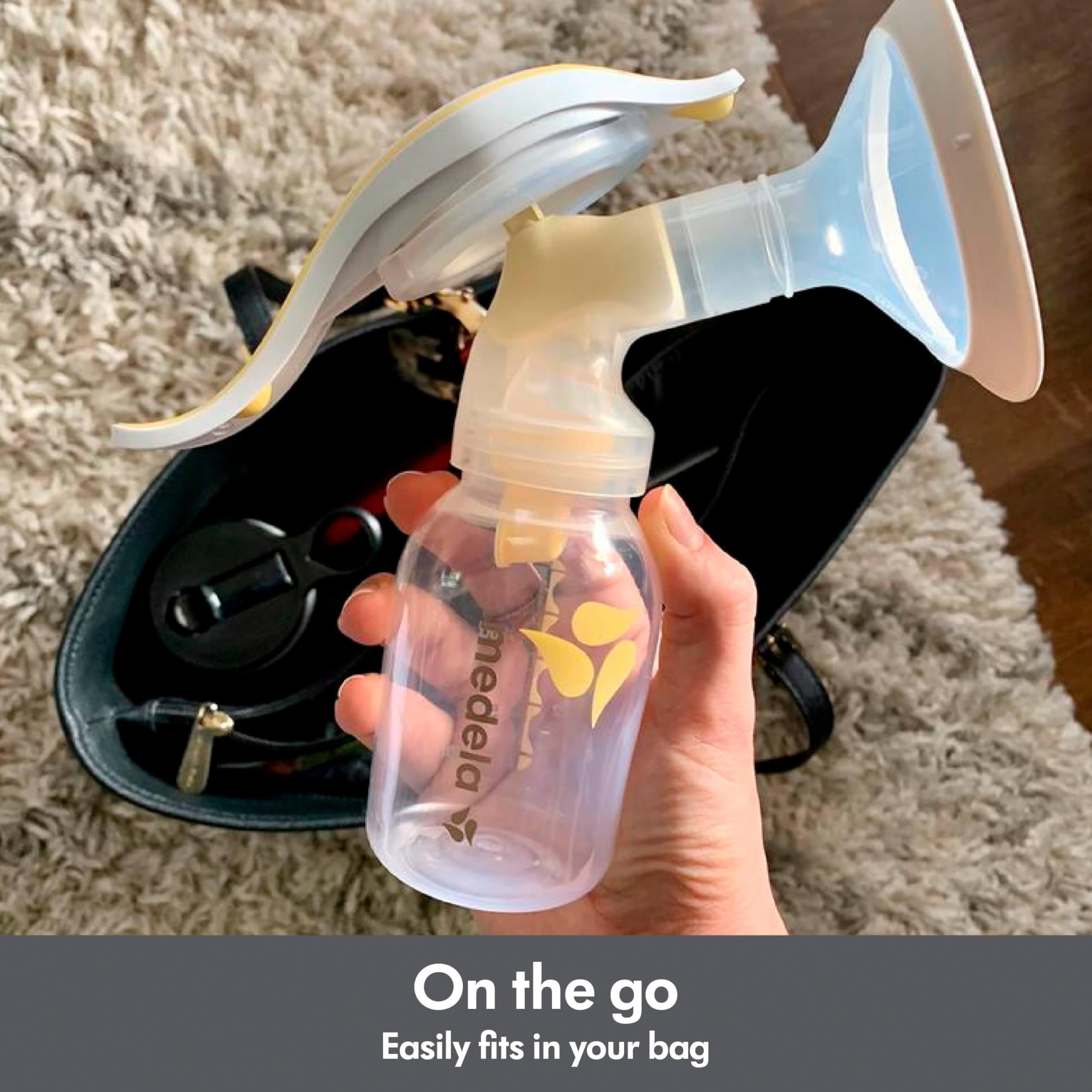 Foto 8 pulgar | Extractor De Leche Medela Harmony Manual Con Flex Shields, Botella De 150 Ml - Venta Internacional.