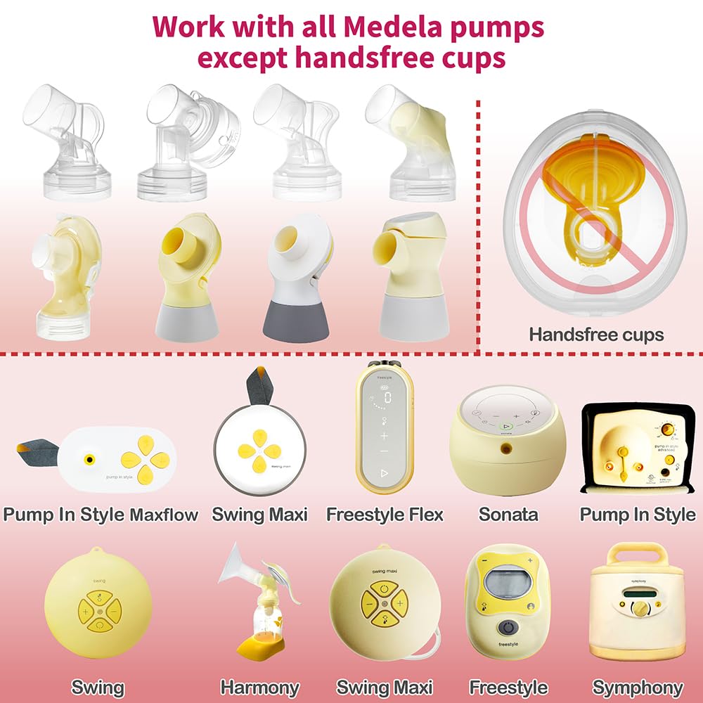 Foto 6 pulgar | Bridas Nenesupply Ovaladas De 21 Mm Compatibles Con Bombas Medela - Venta Internacional.