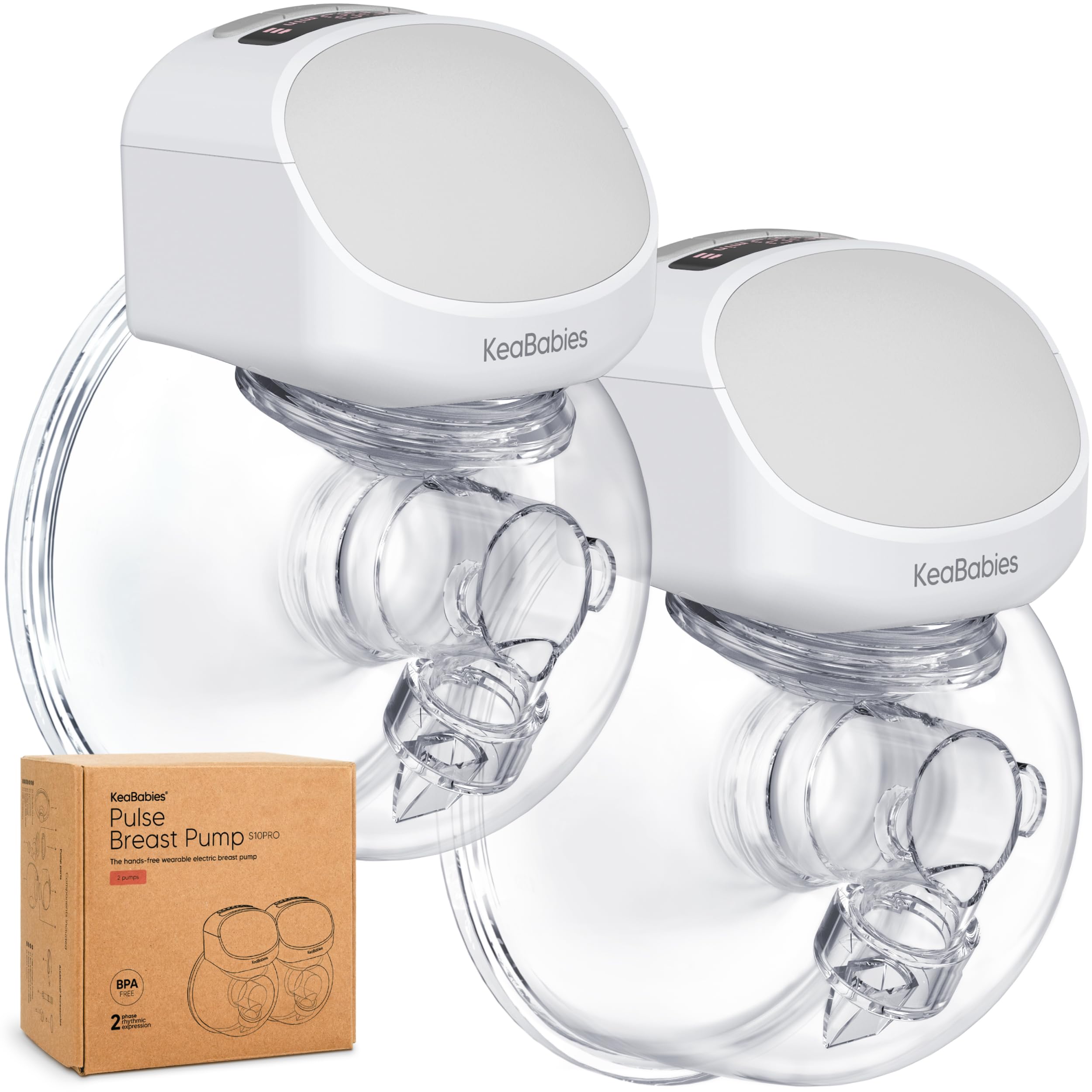 Foto 1 | Extractor De Leche Keababies Pulse S10 Pro (zen) Portátil Eléctrico - Venta Internacional.