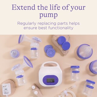 Foto 2 | Paquete De Piezas De Repuesto Para Extractores De Leche Lansinoh Double Electric - Venta Internacional.