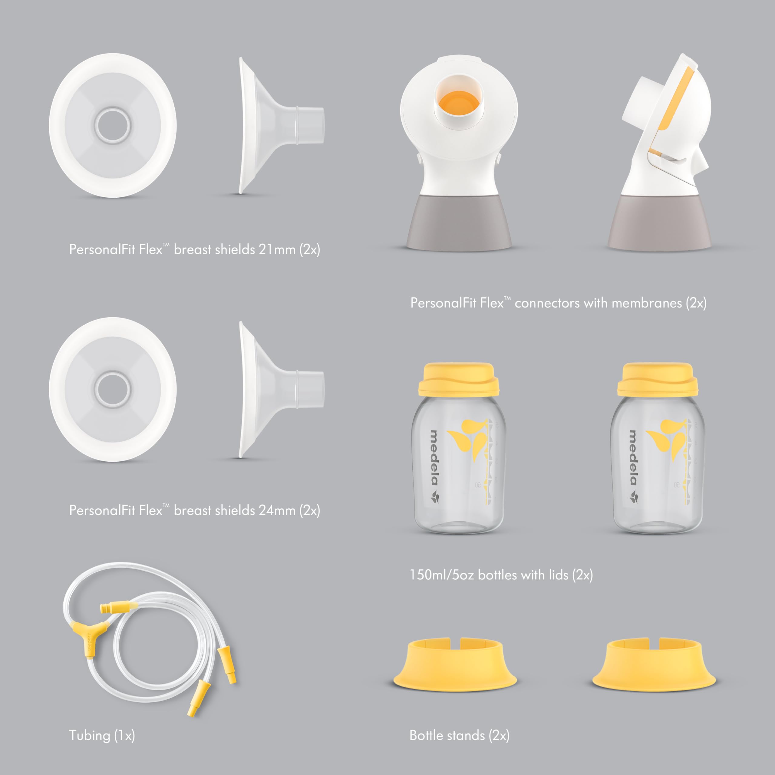 Foto 7 pulgar | Kit De Bombeo Medela Classic Personalfit Flex Double Pump - Venta Internacional.