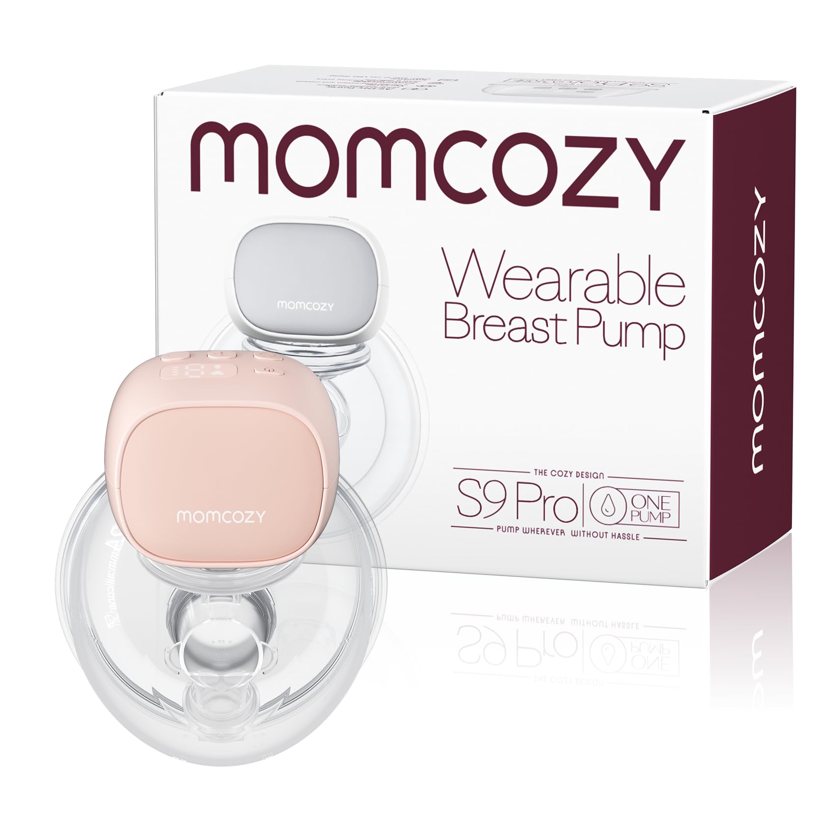 Extractor De Leche Momcozy S9 Pro Updated, Portátil, Paquete De 1 Paquete, Rosa - Venta Internacional.