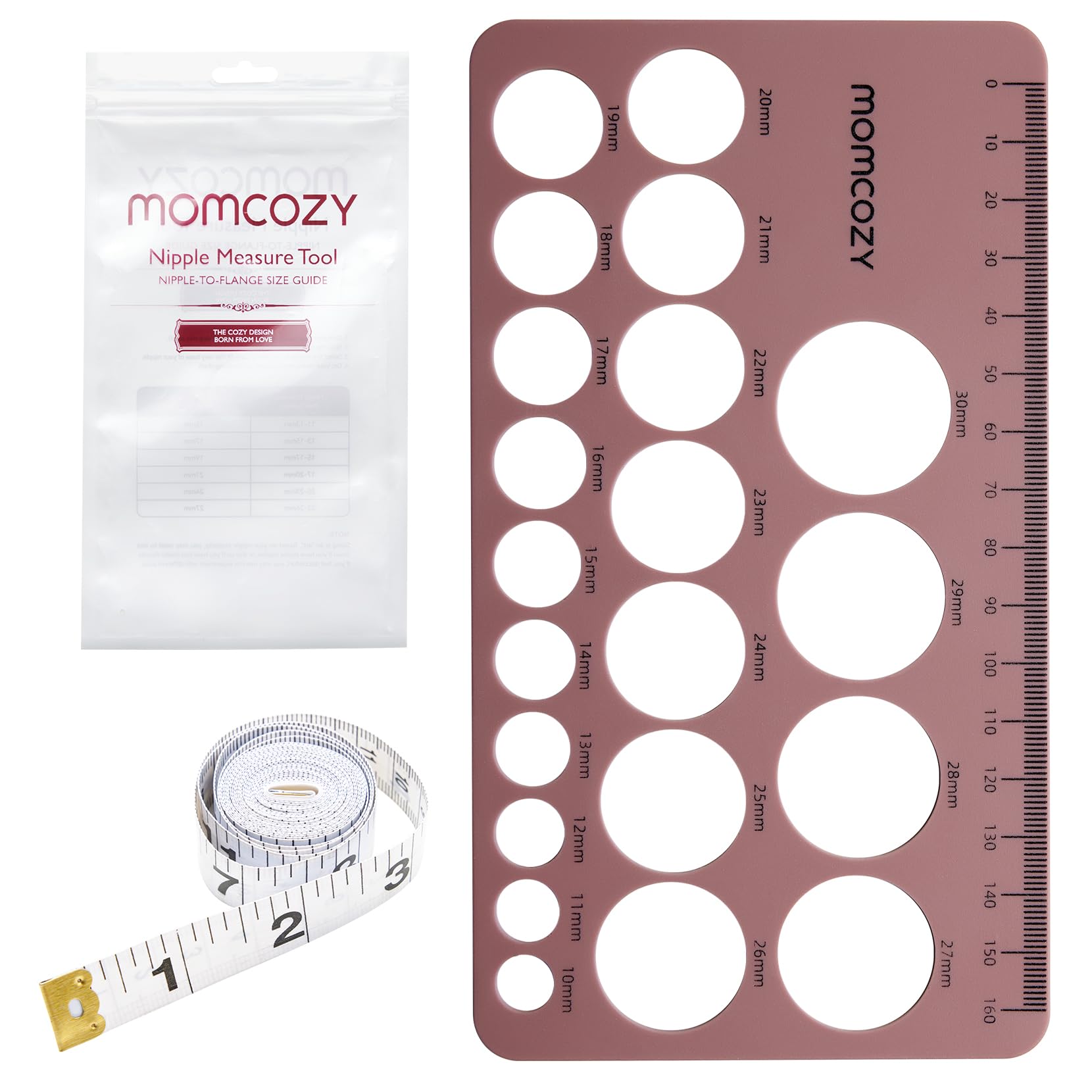 Foto 8 pulgar | Herramienta De Medición Del Tamaño De Bridas Para Pezones Momcozy - Venta Internacional.