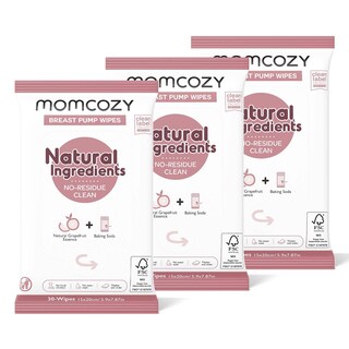 Foto 1 | Toallitas Extractor De Leche Momcozy Natural, 30 Unidades (paquete De 3) - Venta Internacional.