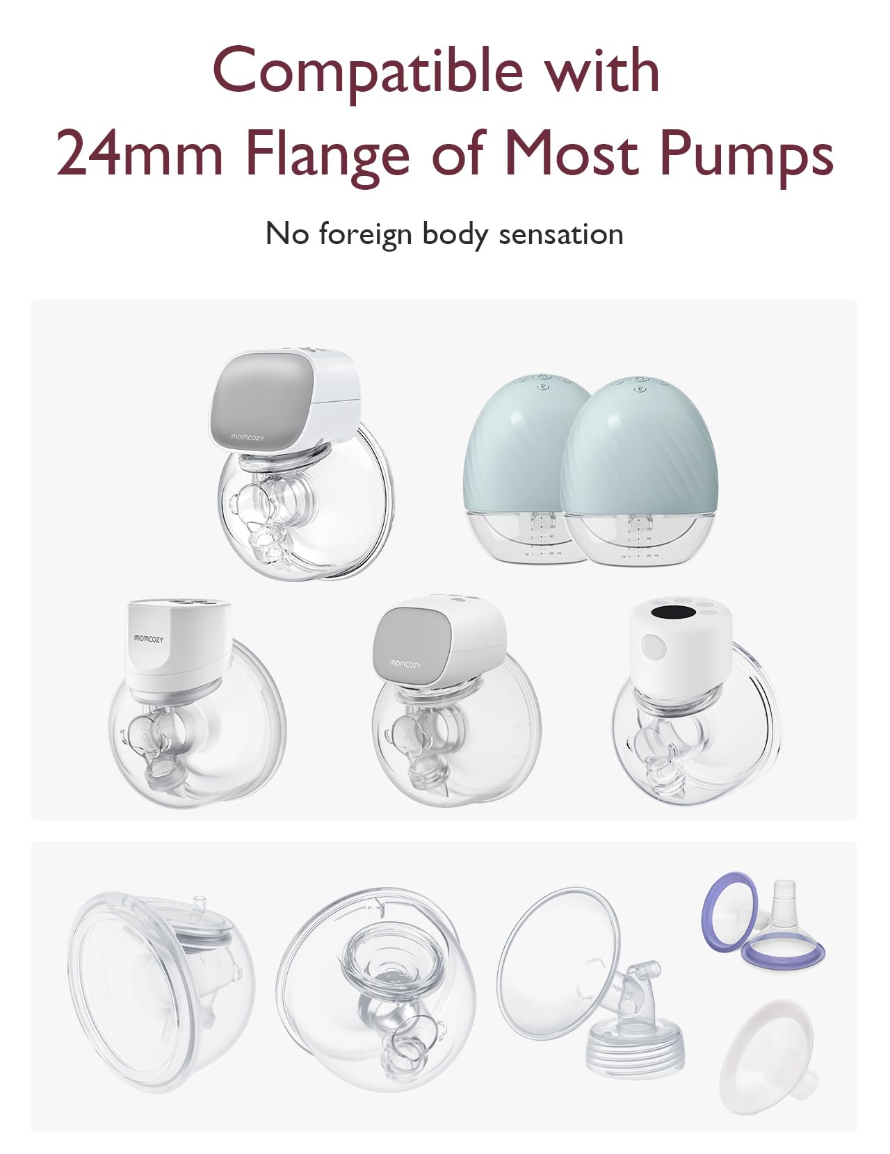Foto 3 pulgar | Inserto De Brida Momcozy De 19 Mm Compatible Con Brida/protector De 24 Mm - Venta Internacional.