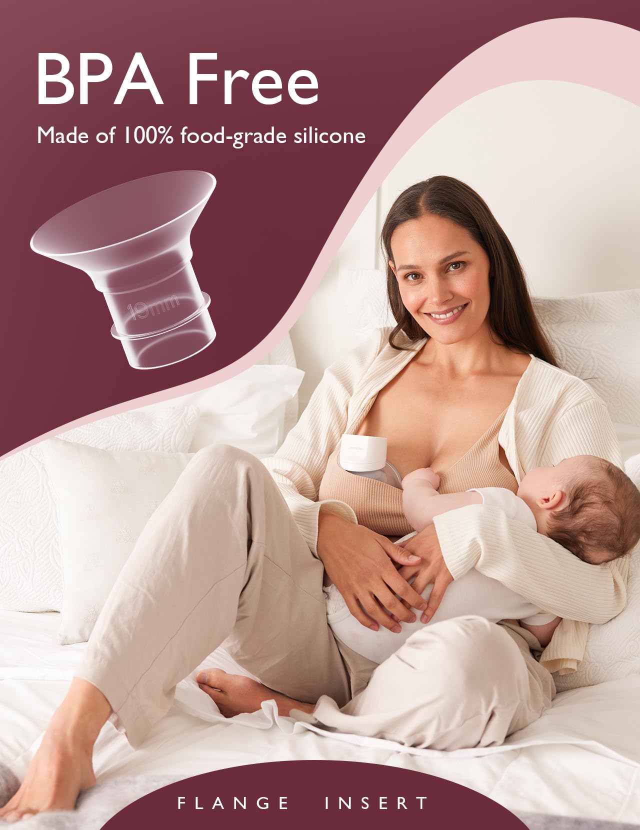 Foto 4 pulgar | Inserto De Brida Momcozy De 19 Mm Compatible Con Brida/protector De 24 Mm - Venta Internacional.