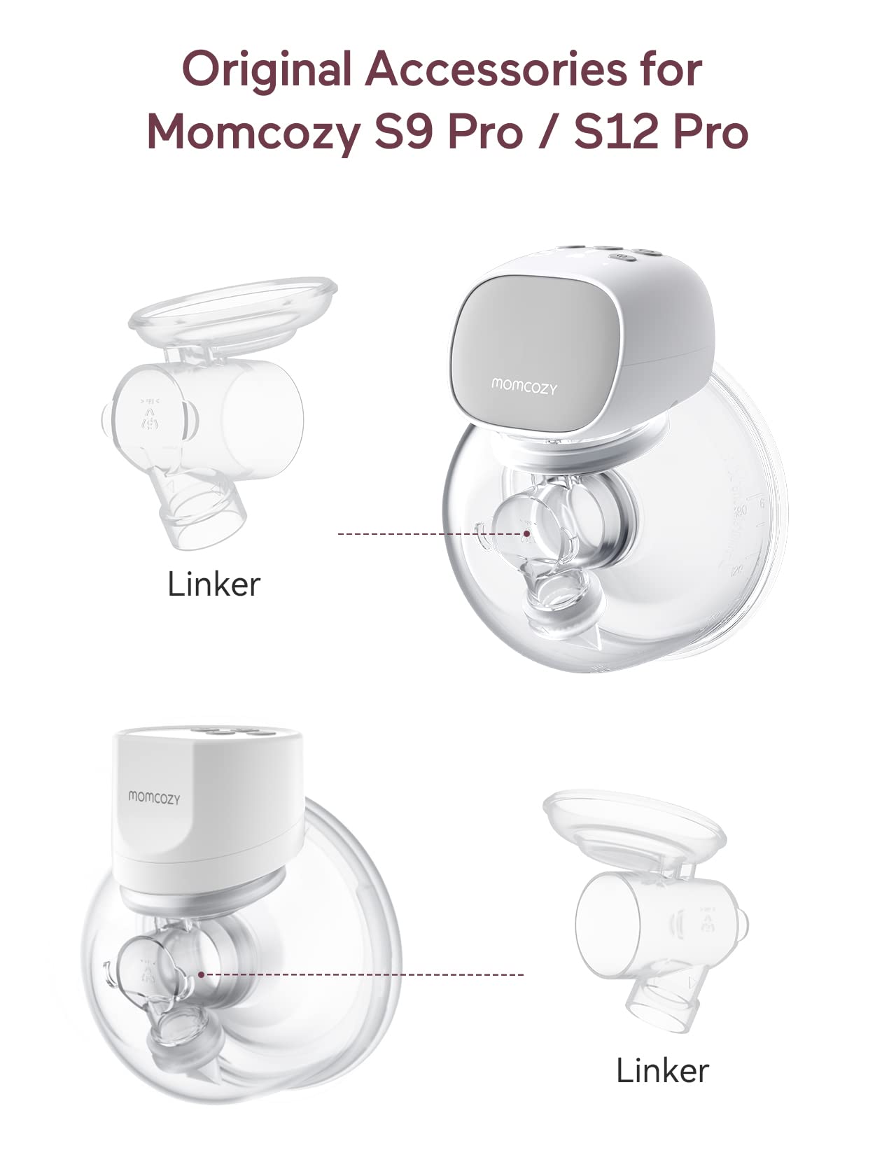 Foto 5 pulgar | Accesorios De Repuesto Para El Extractor De Leche Momcozy S9 Pro/s12 Pro - Venta Internacional.