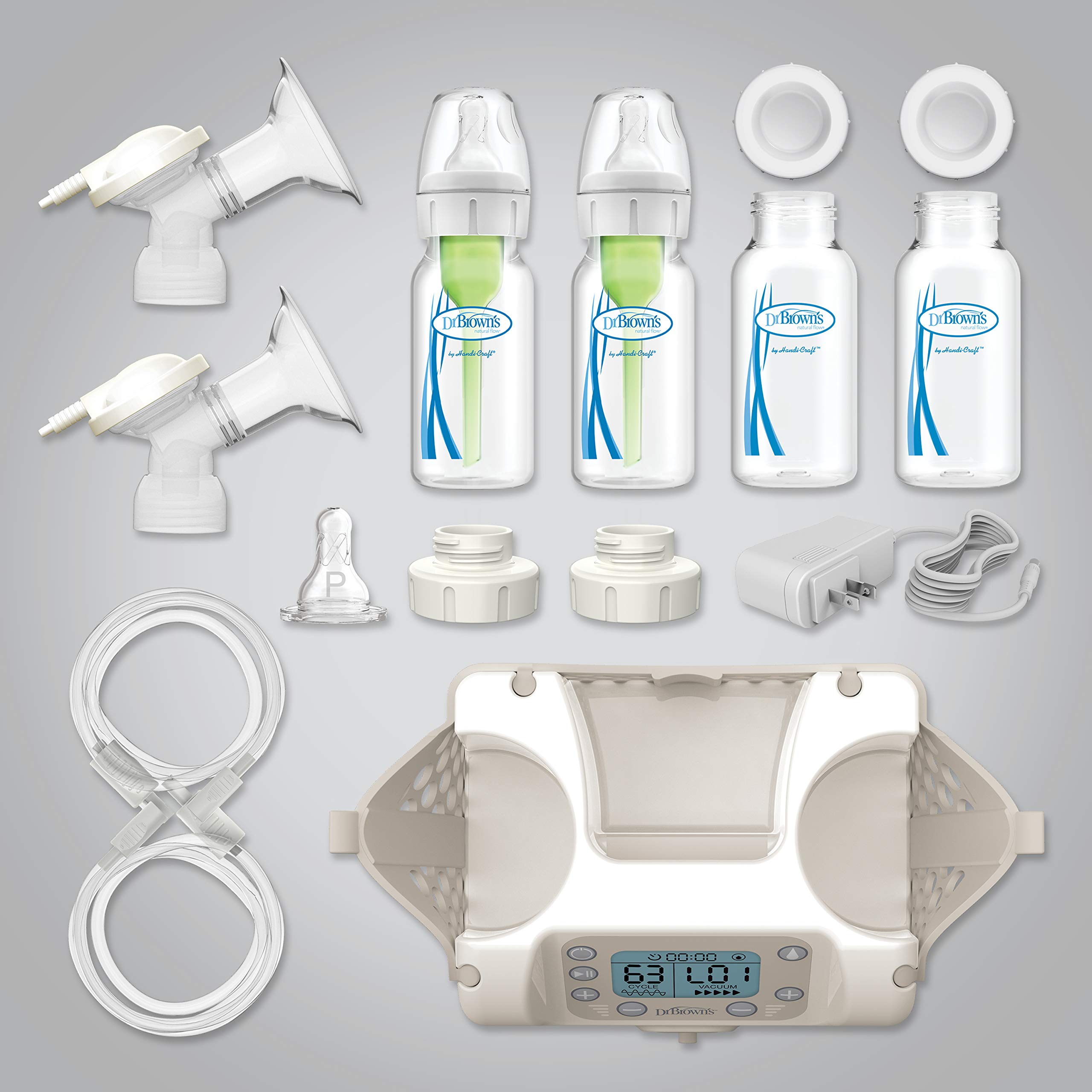 Foto 4 pulgar | Extractor De Leche Eléctrico Doble Customflow Con Tubo De Repuesto Dr. Brown's, Paquete De 2 - Venta Internacional.