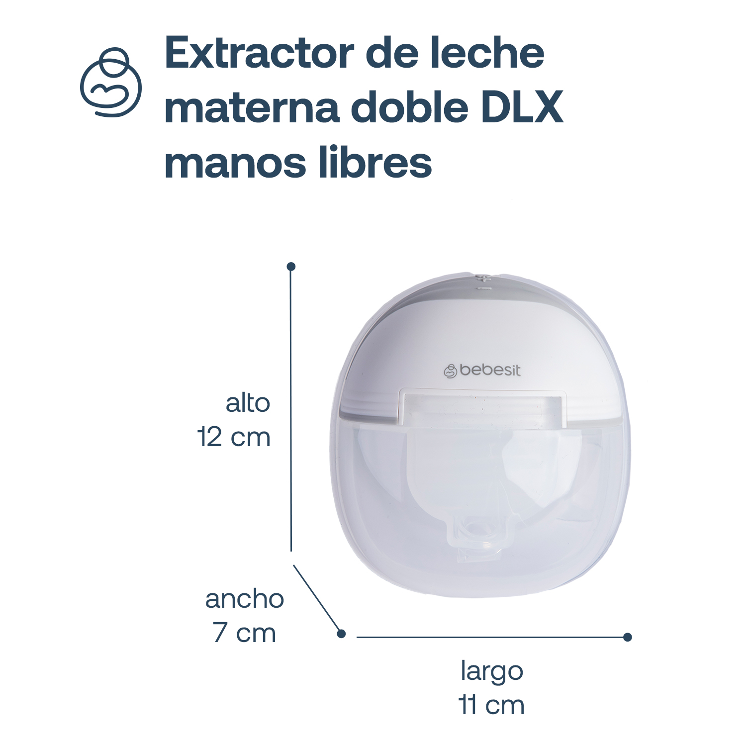 Foto 7 pulgar | 2 Extractores De Leche + Control + Adaptador + 10 Bolsas De Almacenamiento De Leche 200ml