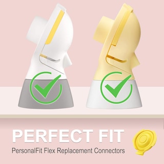 Foto 2 | Paquete De 2 Membranas De Silicona Compatibles Con Los Extractores De Leche De Medela - Venta Internacional.