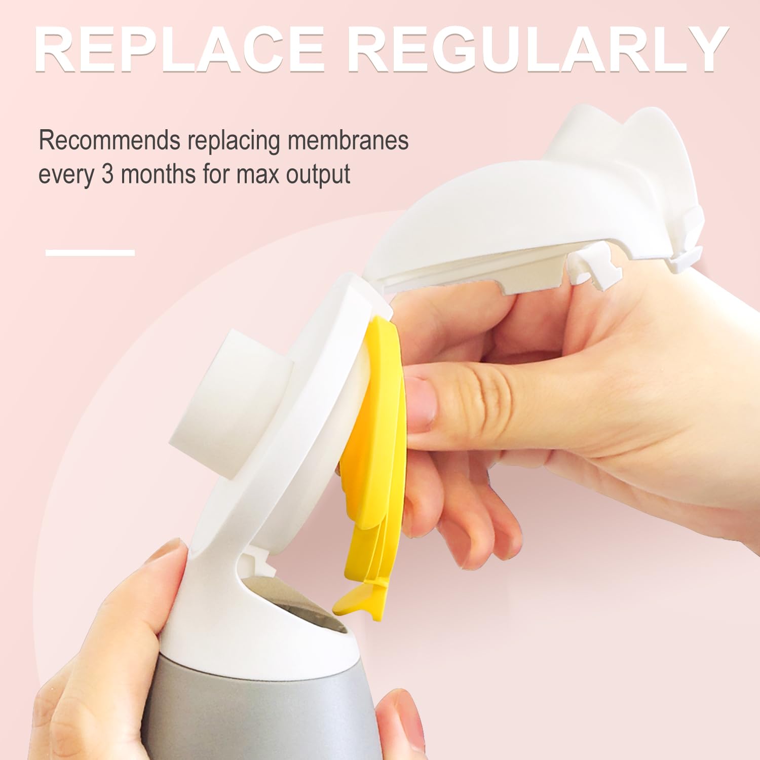 Foto 7 pulgar | Paquete De 2 Membranas De Silicona Compatibles Con Los Extractores De Leche De Medela - Venta Internacional.