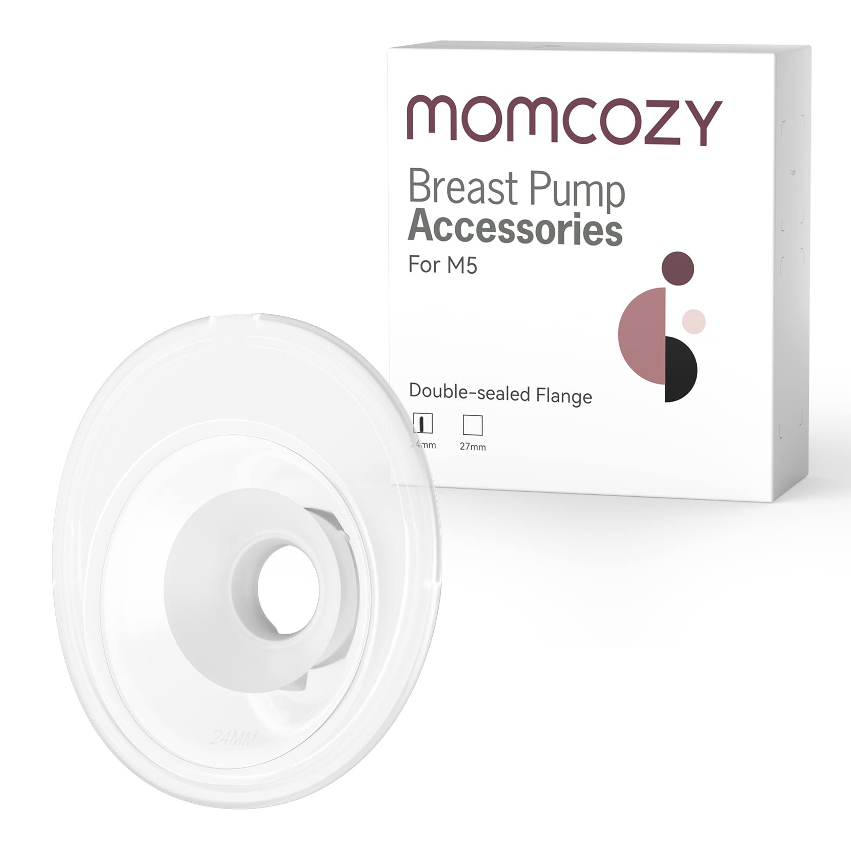 Foto 2 pulgar | Brida para etapa de Lactancia Momcozy M5 Doble Sellado 24 mm 1 Unidad - Venta Internacional