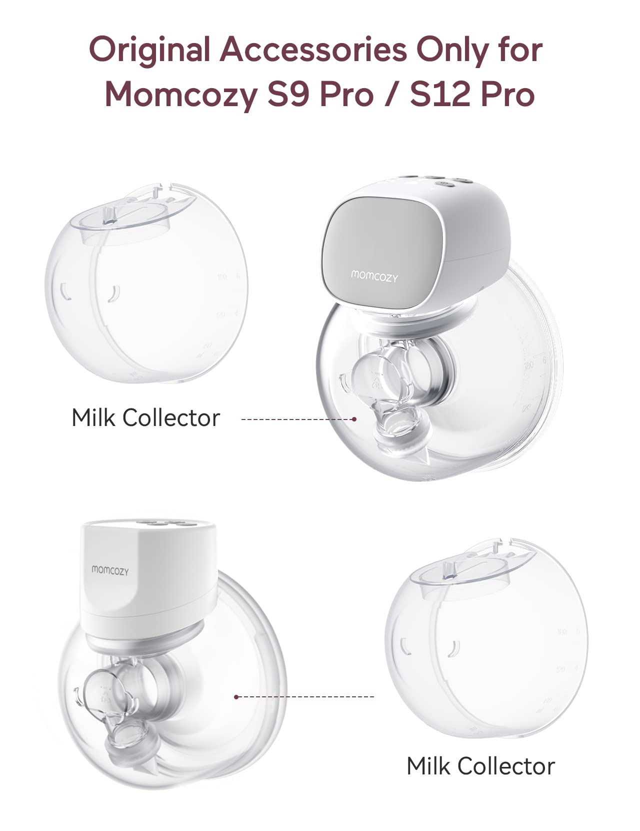 Foto 4 pulgar | Colector de Leche para Extractor de Leche Momcozy S9 Pro/S12 Pro - Venta Internacional