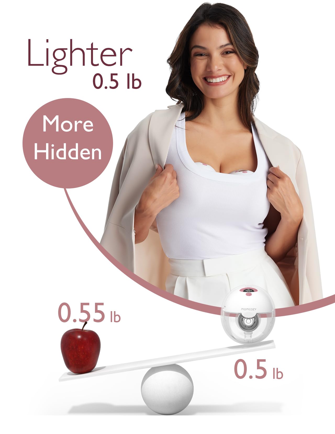 Foto 4 | Extractor de Leche Momcozy M5 Portátil- Venta Internacional