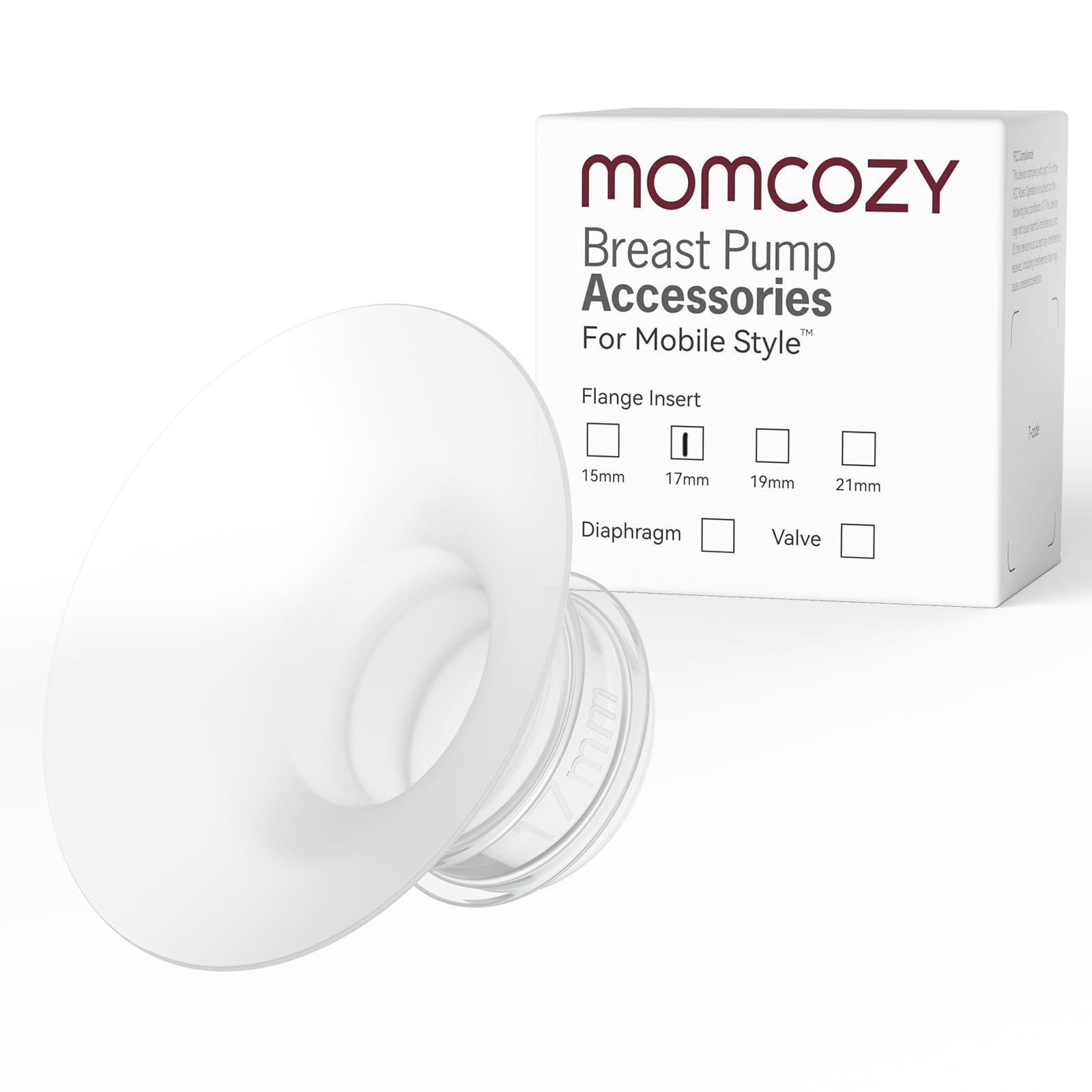 Foto 2 pulgar | Extractor De Leche Momcozy Mobile Style M6, Inserto De Brida, 17 Mm, 1 Unidad - Venta Internacional.