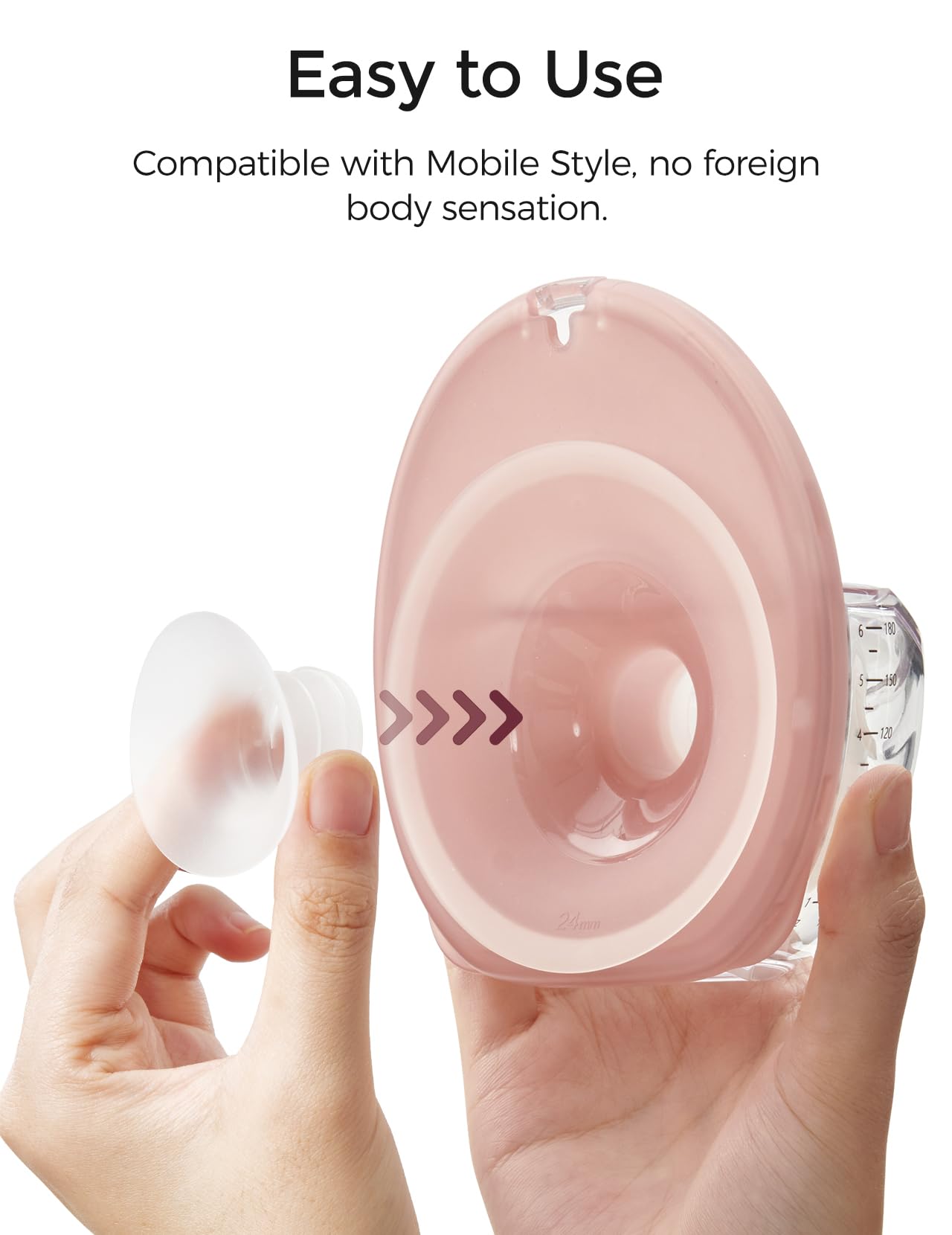 Foto 3 pulgar | Extractor De Leche Momcozy Mobile Style M6, Inserto De Brida, 17 Mm, 1 Unidad - Venta Internacional.