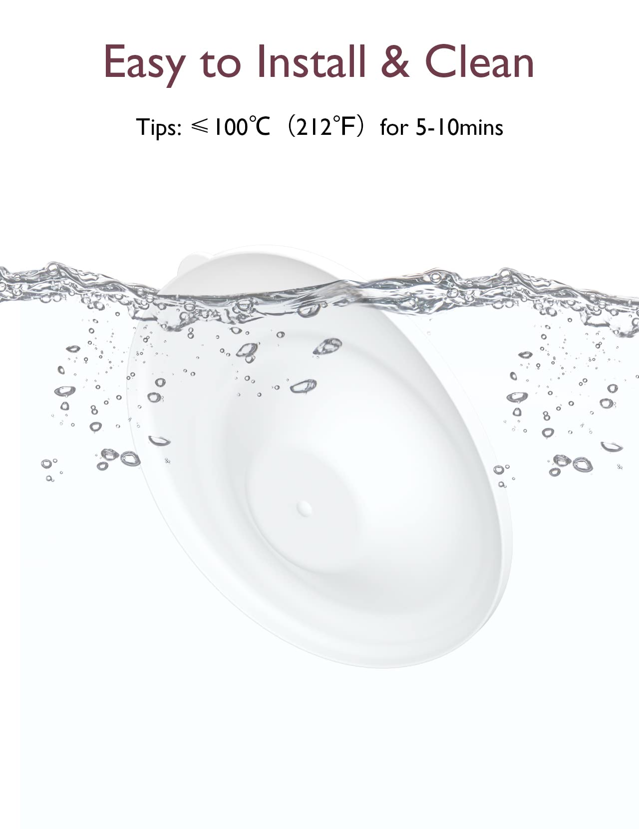 Foto 5 pulgar | Tapa con Brida para Extractor de Leche Momcozy M5 de Repuesto 1 Paquete - Venta Internacional