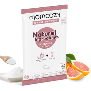 Foto 1 | Toallitas Extractor De Leche Momcozy Natural Flash Clean, 30 Unidades - Venta Internacional.