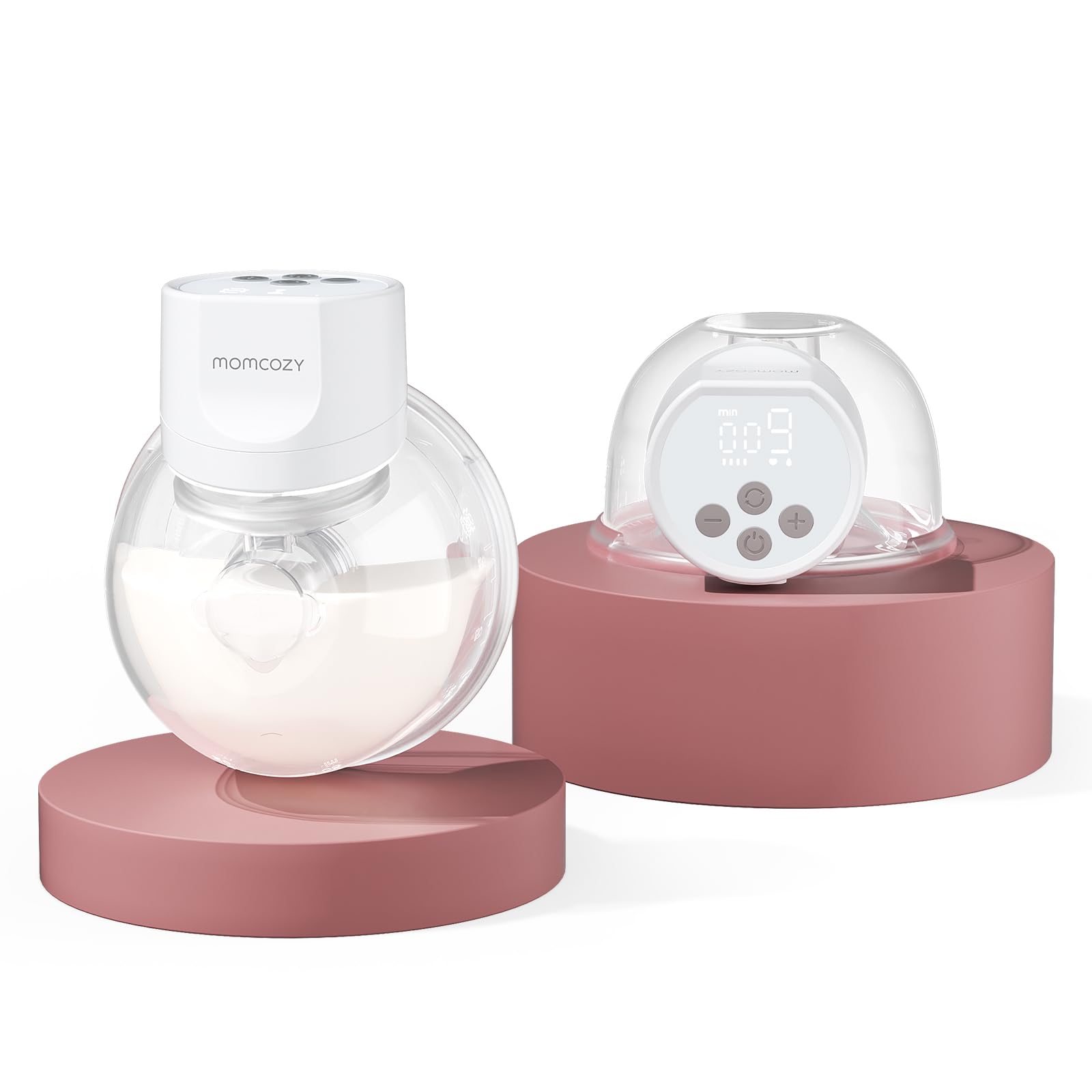 Extractor de Leche Momcozy S12 Pro Portátil Paquete de 2 Unidades- Venta Internacional