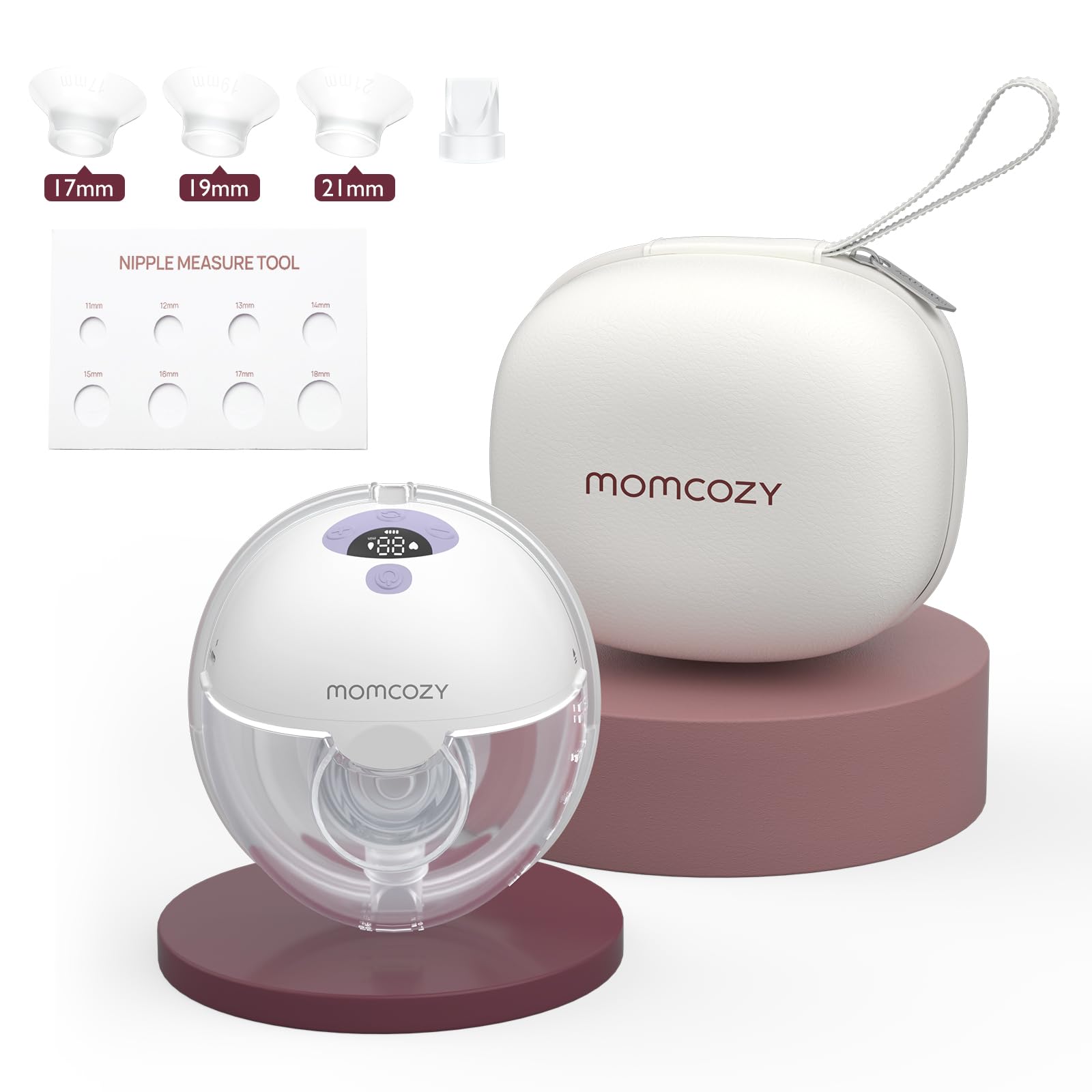 Extractor de Leche Momcozy M5 3 Modos y 9 Niveles - Venta Internacional