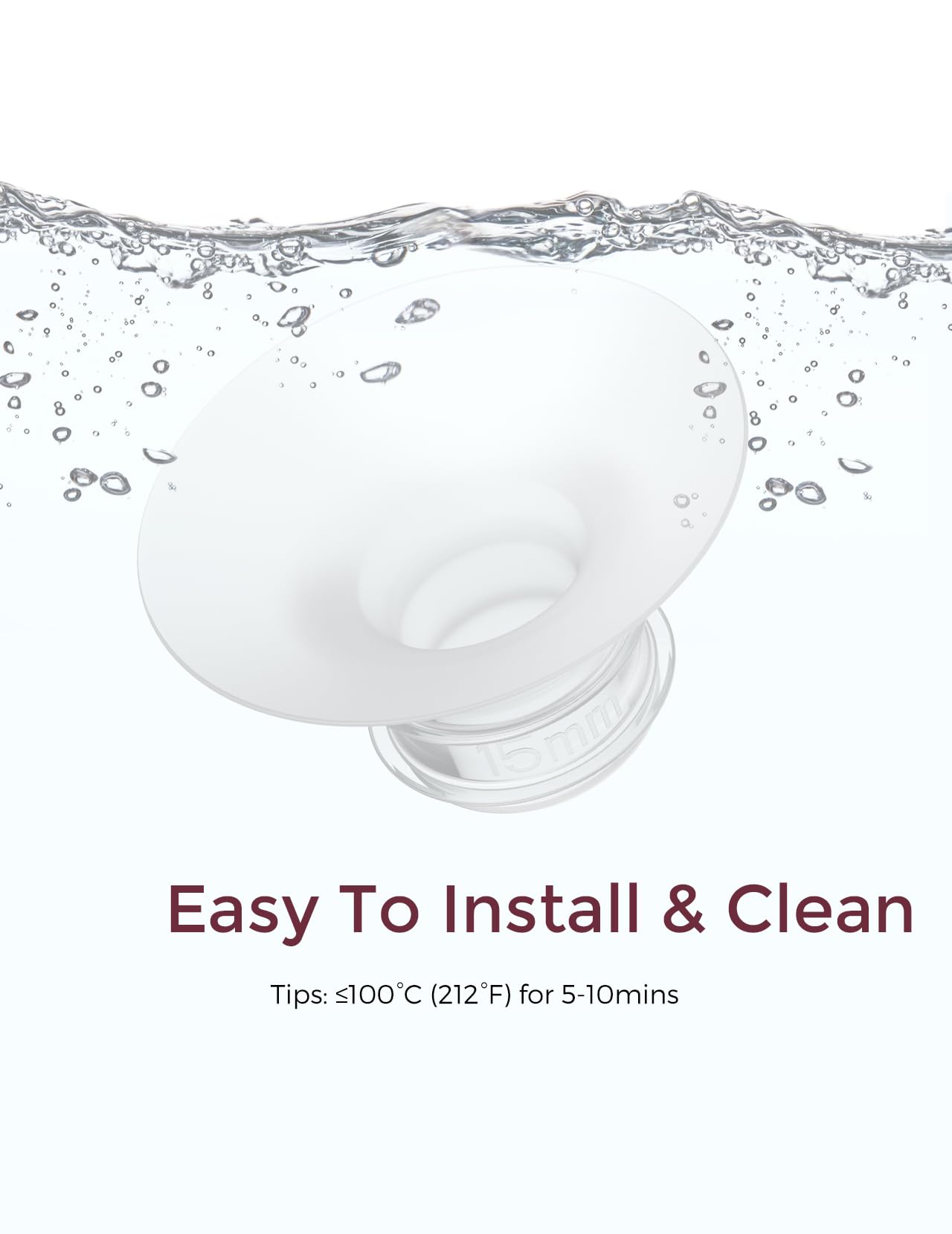 Foto 7 pulgar | Extractor De Leche Momcozy M6, Inserto De Brida De Estilo Móvil, 15 Mm, 1 Unidad - Venta Internacional.