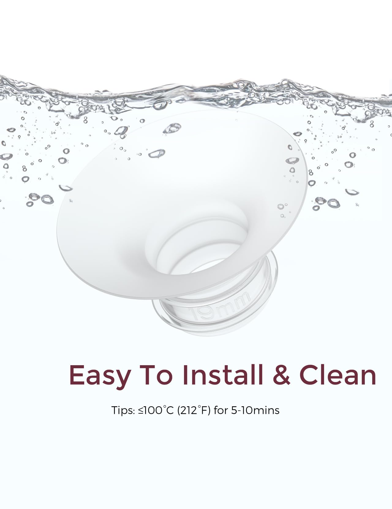 Foto 7 pulgar | Extractor De Leche Momcozy Mobile Style M6, Inserto De Brida 19 Mm, 1 Unidad - Venta Internacional.