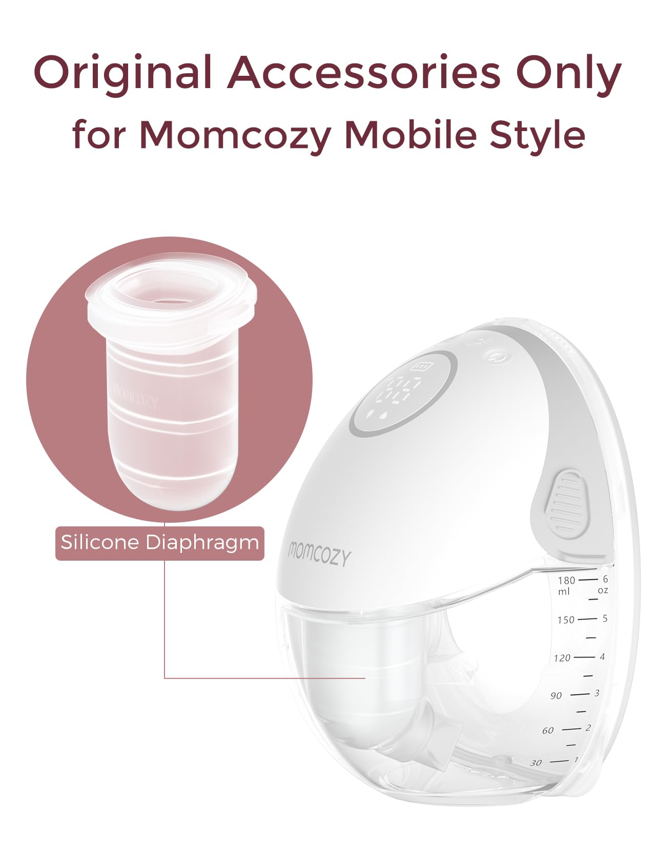 Foto 3 pulgar | Extractor De Leche Momcozy Mobile Style M6 De Repuesto, 2 Unidades - Venta Internacional.