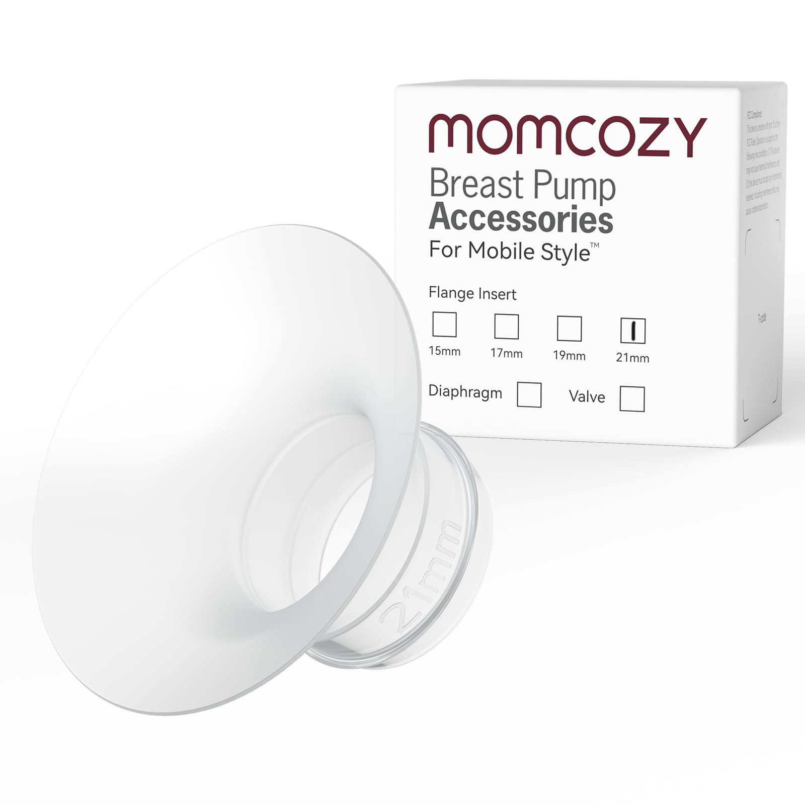 Extractor de Leche Momcozy Mobile Style M6 Inserto de Brida M6 21 Mm 1 Unidad - Venta Internacional