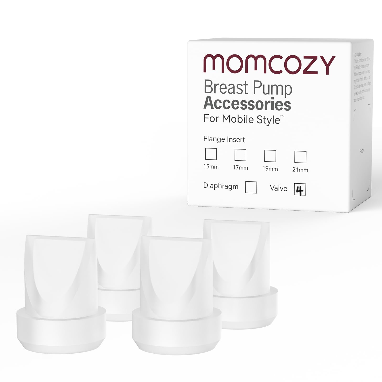 Foto 1 | Accesorios Para Extractores De Leche Momcozy Mobile Style M6, 4 Piezas - Venta Internacional.