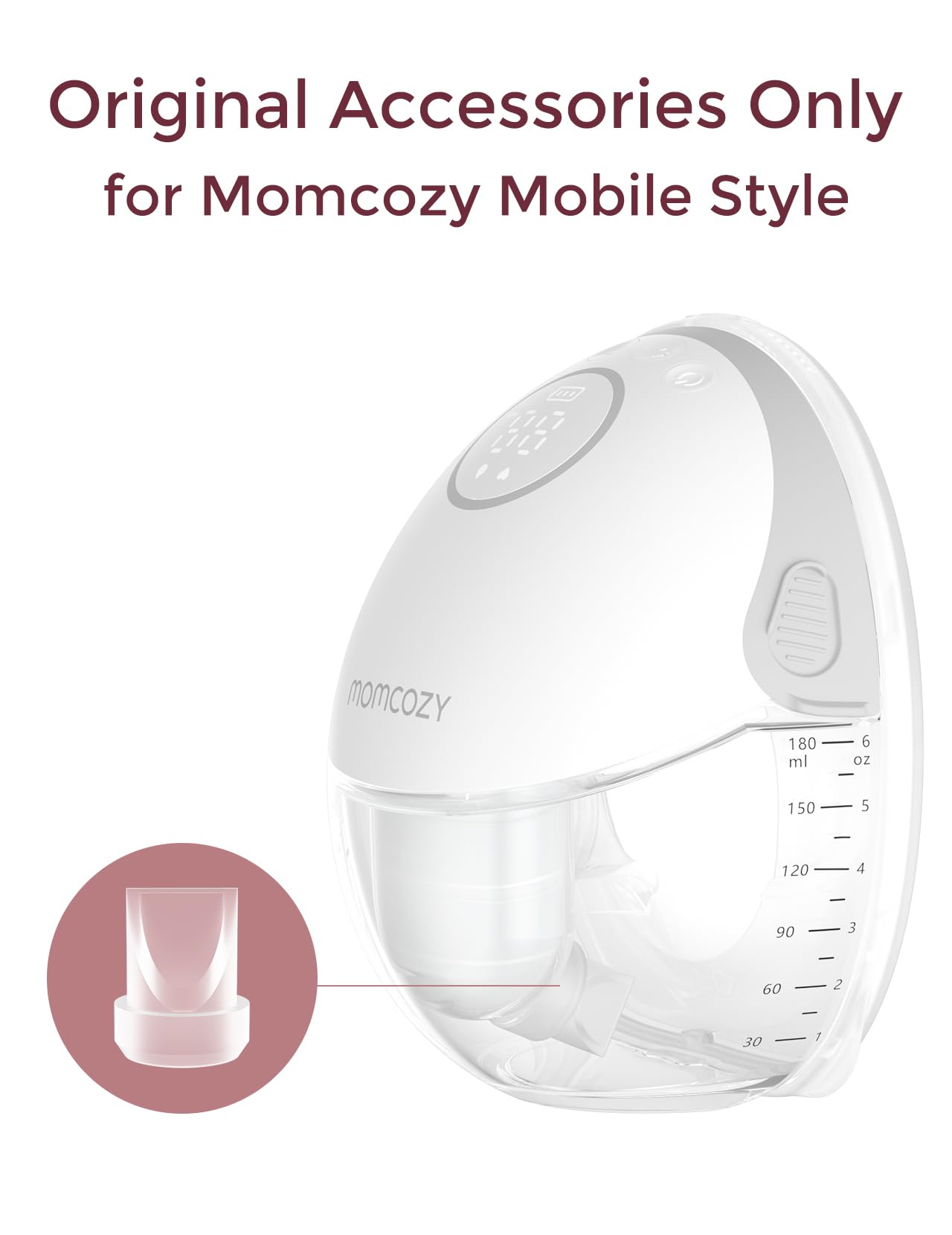 Foto 2 | Accesorios Para Extractores De Leche Momcozy Mobile Style M6, 4 Piezas - Venta Internacional.