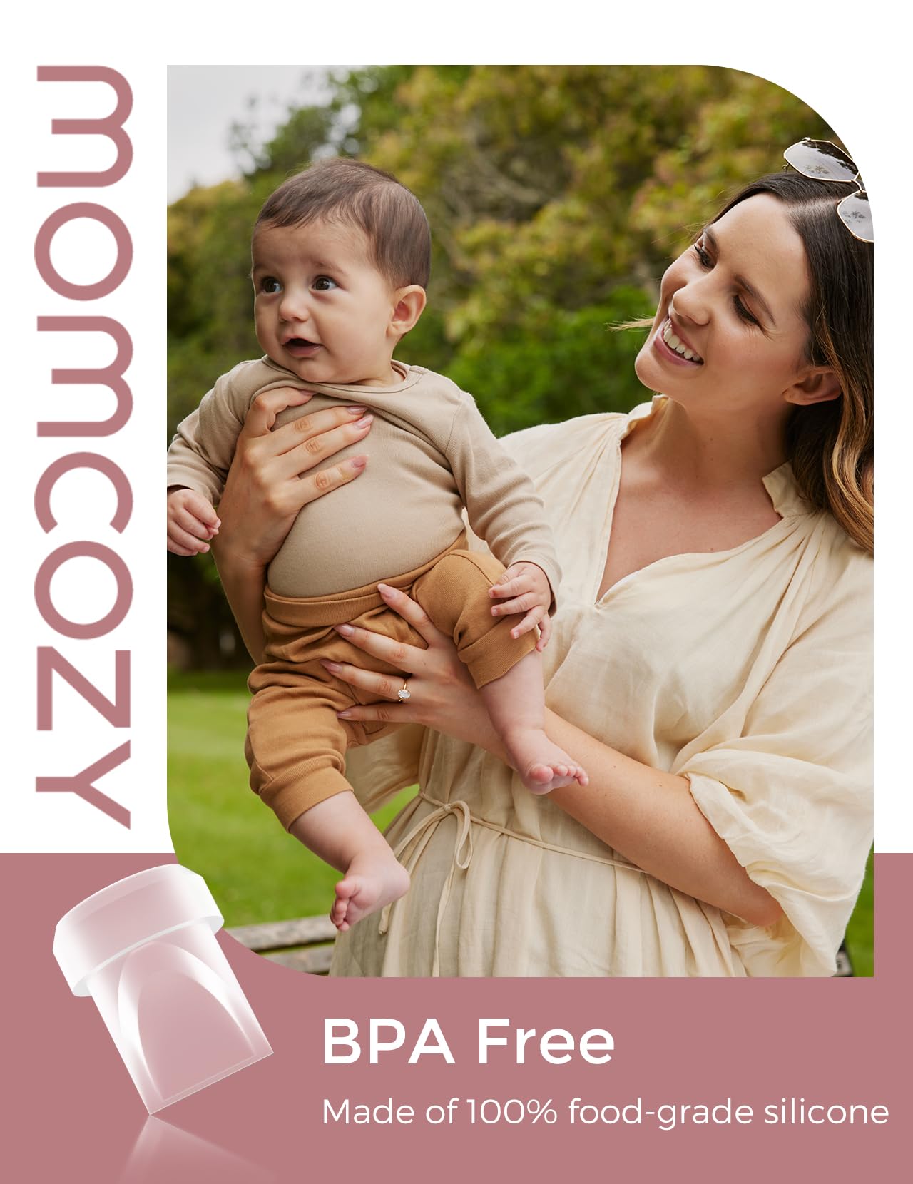 Foto 3 | Accesorios Para Extractores De Leche Momcozy Mobile Style M6, 4 Piezas - Venta Internacional.