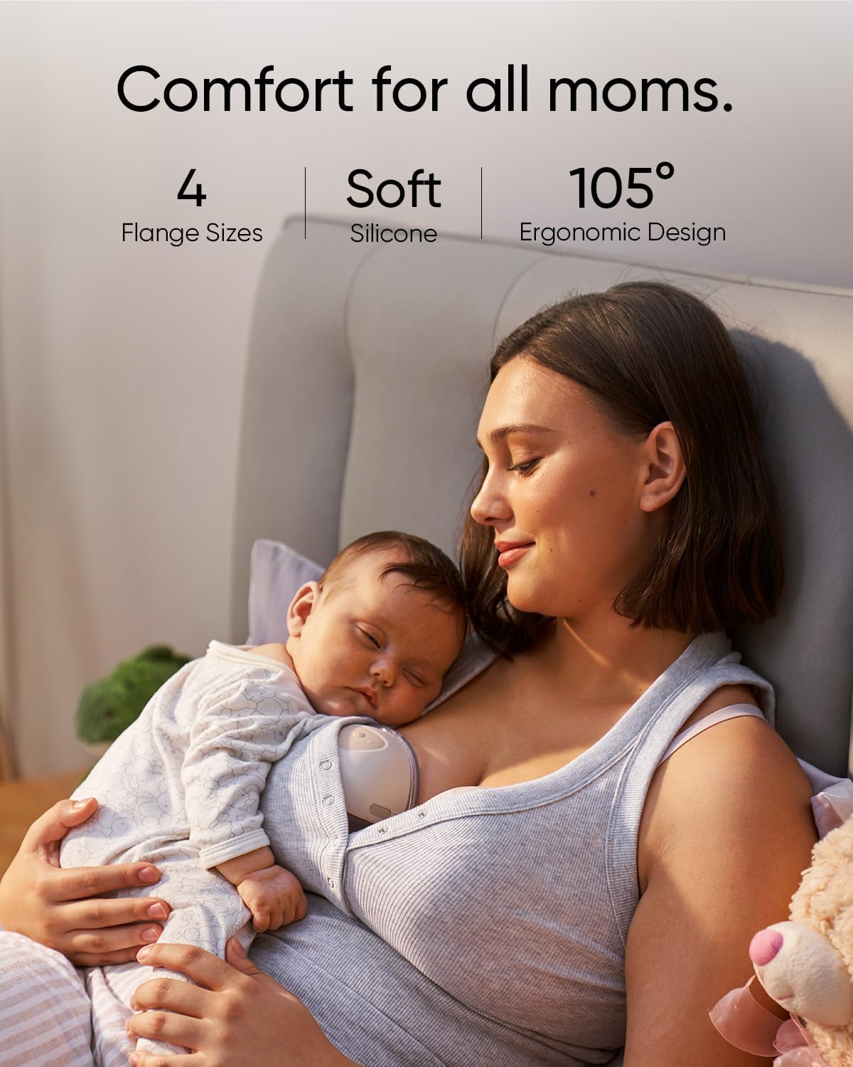 Foto 5 pulgar | Extractor De Leche Portátil Eufy E10 Electric Con Control De Aplicaciones - Venta Internacional.