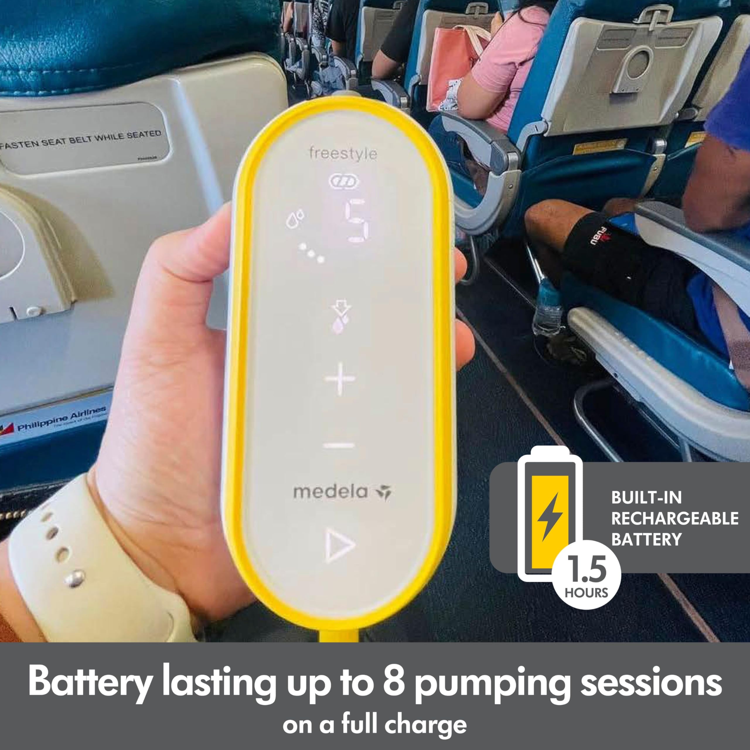 Foto 4 pulgar | Extractor De Leche Medela Freestyle, Manos Libres, Doble Eléctrico - Venta Internacional.